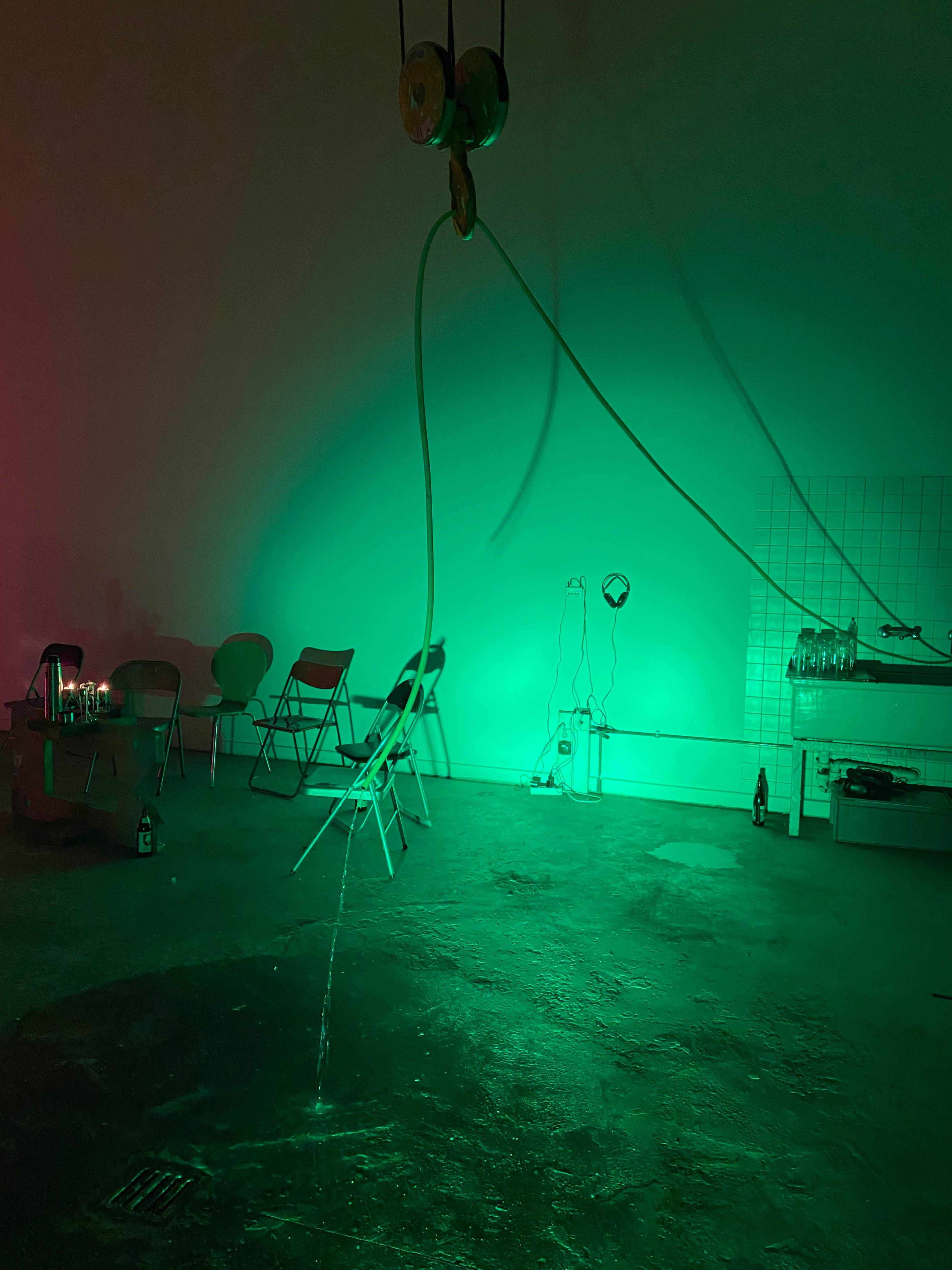 View of “Mittwochsbar IV”, Karlsruhe, 2024