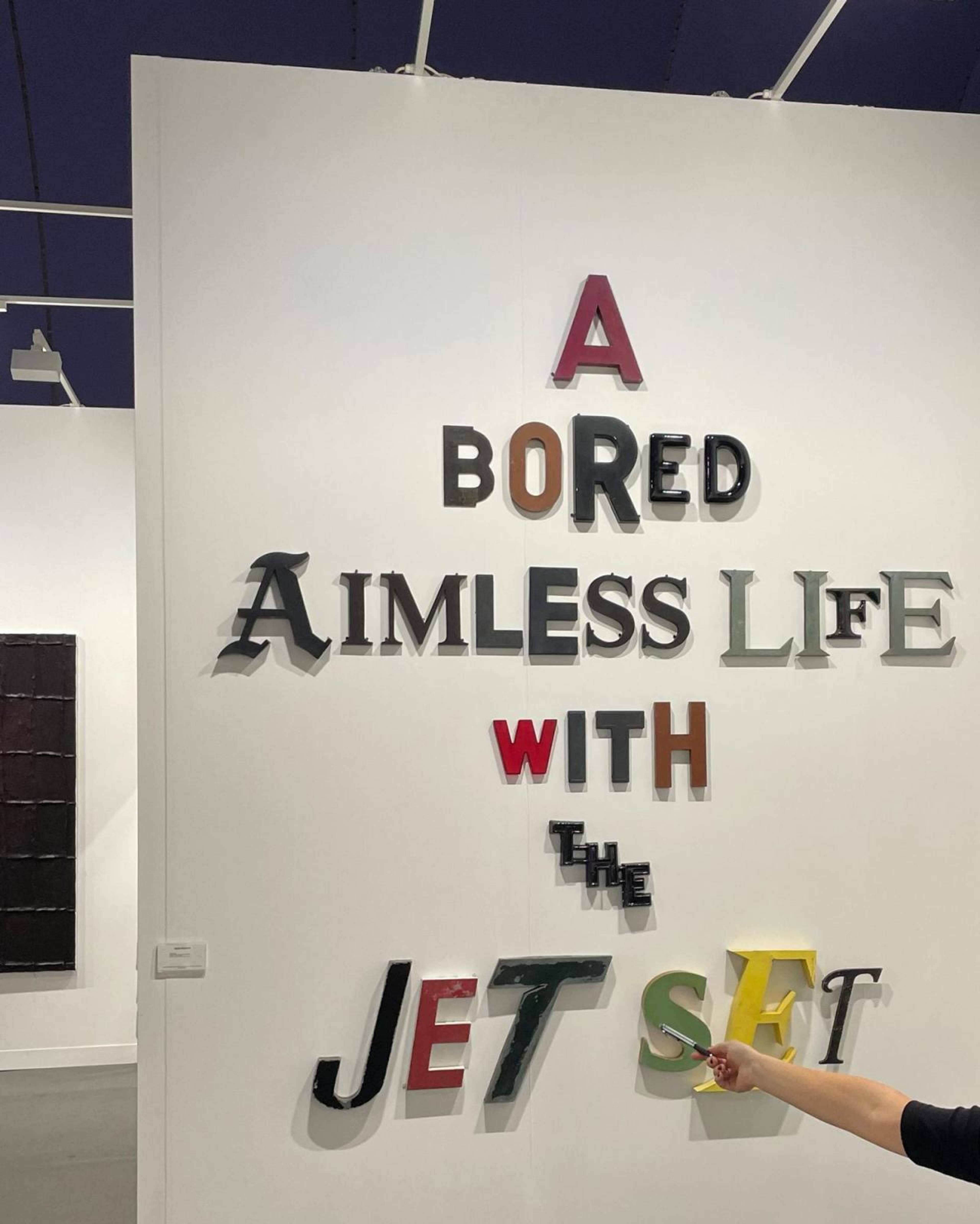 Jack Pierson, A Bored Aimless Life with the Jet Set, 2022