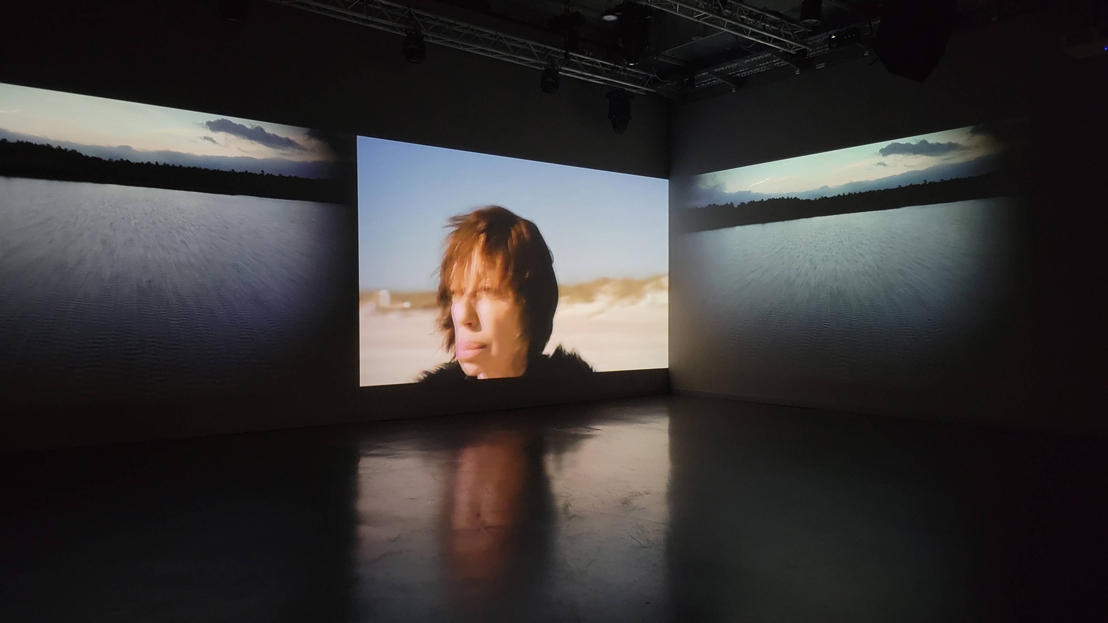 Beth B, Glowing, 2024. Installation view, silent green, Berlin