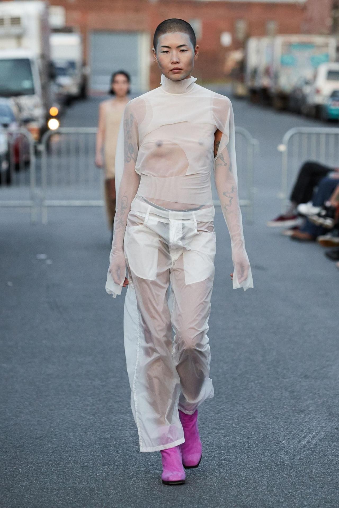 Eckhaus Latta Spring 2022 Ready-to-Wear. Photo: Michael D. Subrizi