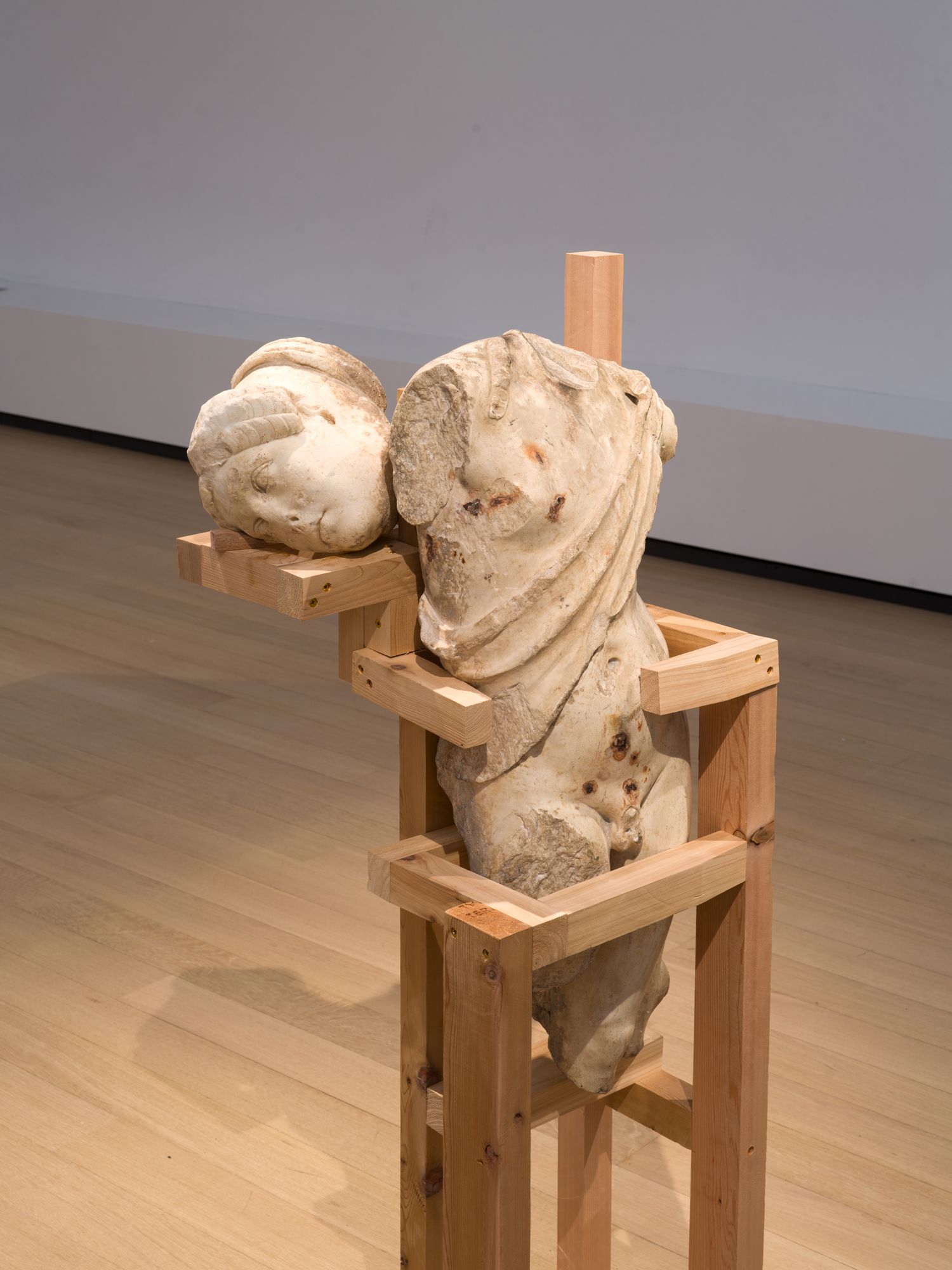 Untitled, 2024, Roman marble torso of Dionysus