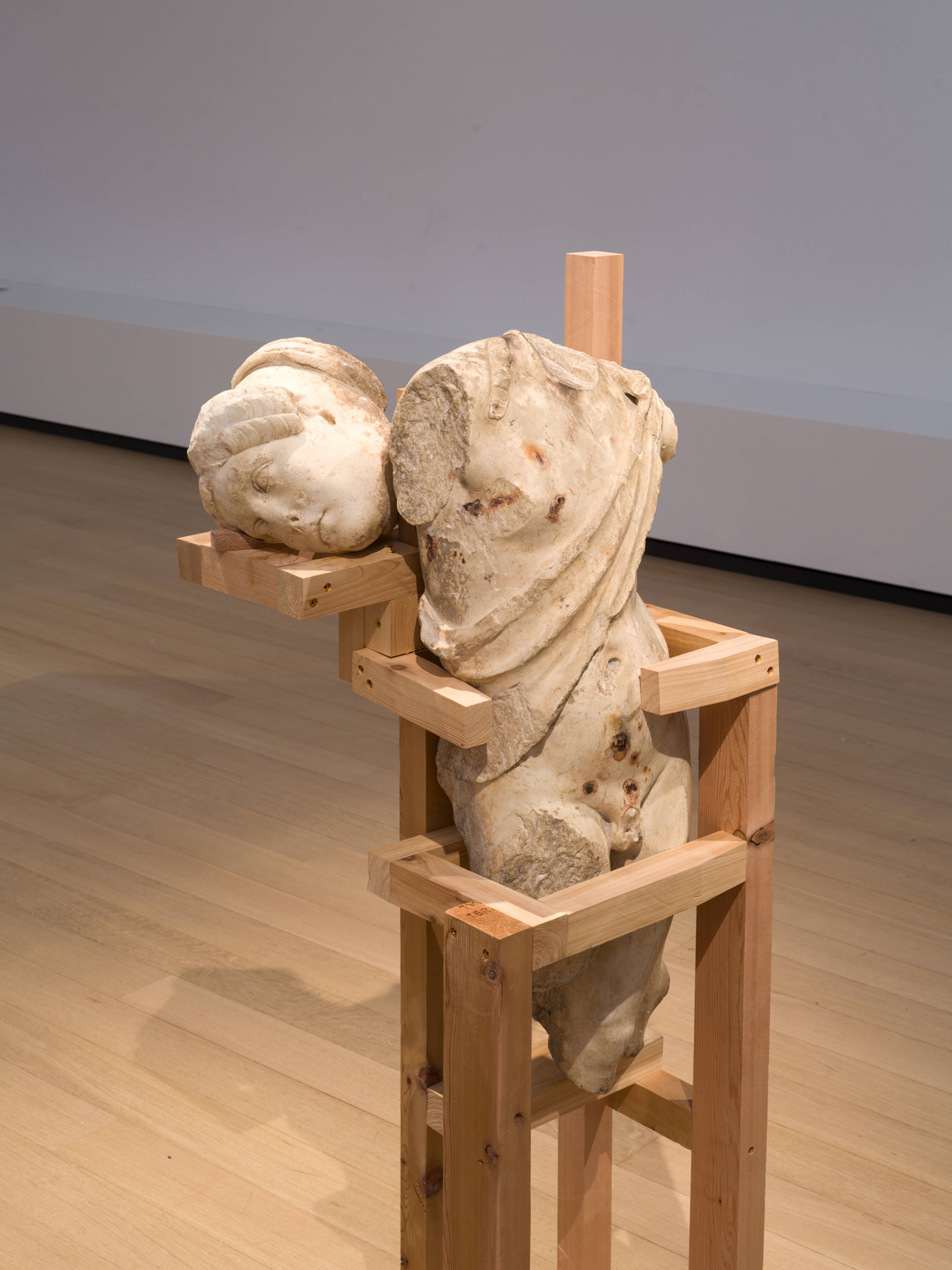 Untitled, 2024, Roman marble torso of Dionysus