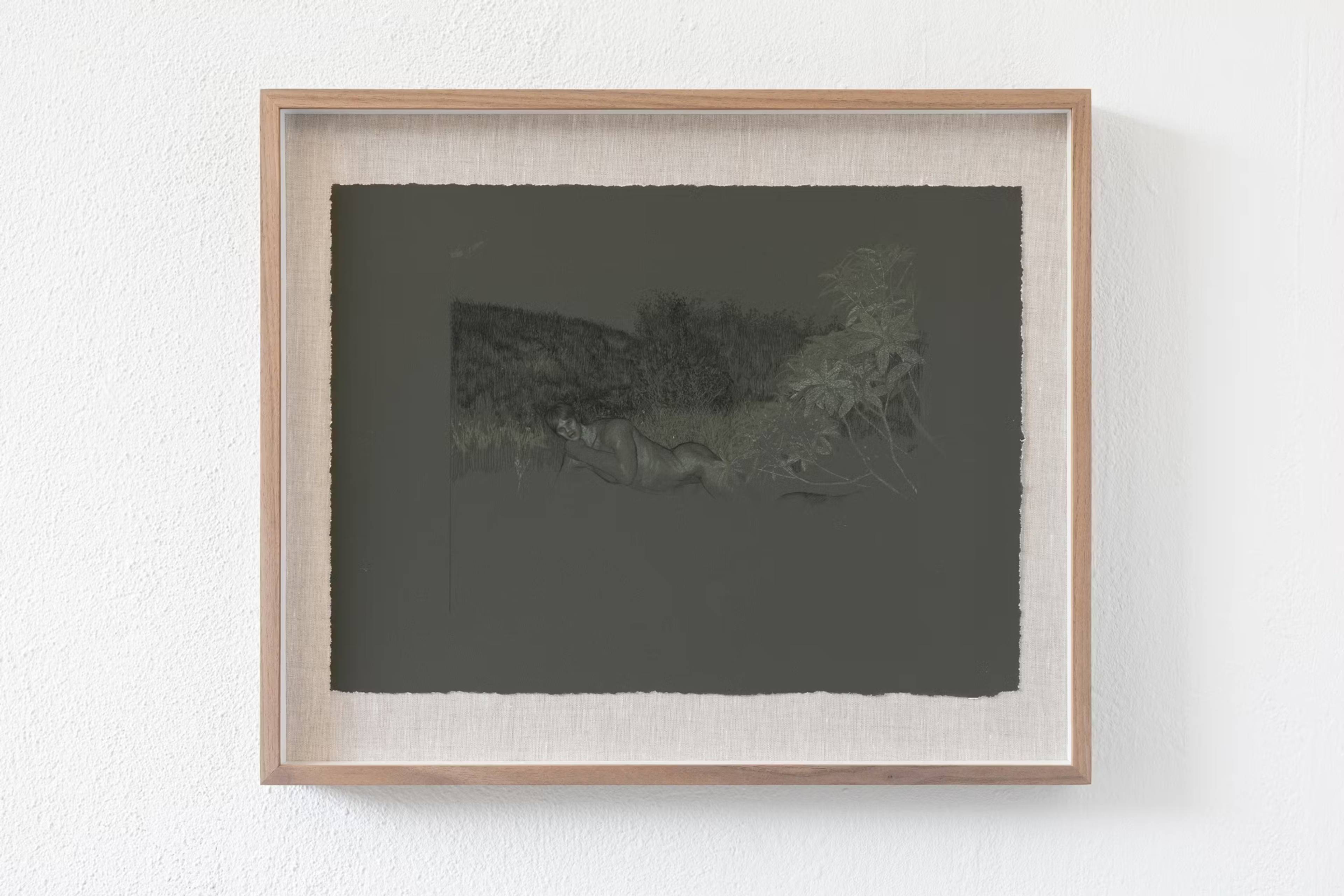 Hardy Hill, Figure in field 3, 2025