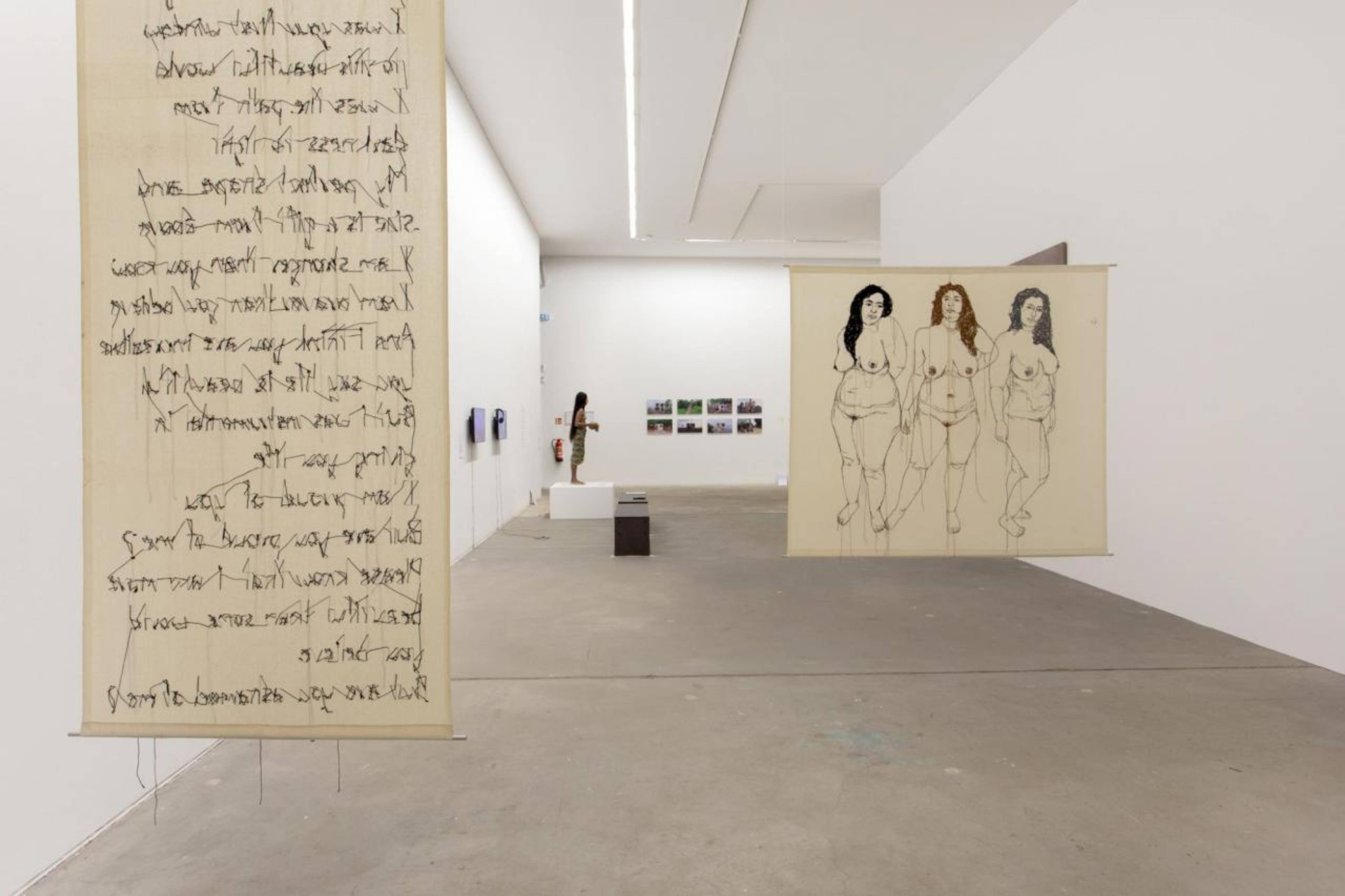 Mayuri Chari, Deneth Piumakshi Veda Arachchige. Installation view, “12th Berlin Biennale,” KW Institute for Contemporary Art, 2022, Berlin. Photo: Silke Briel