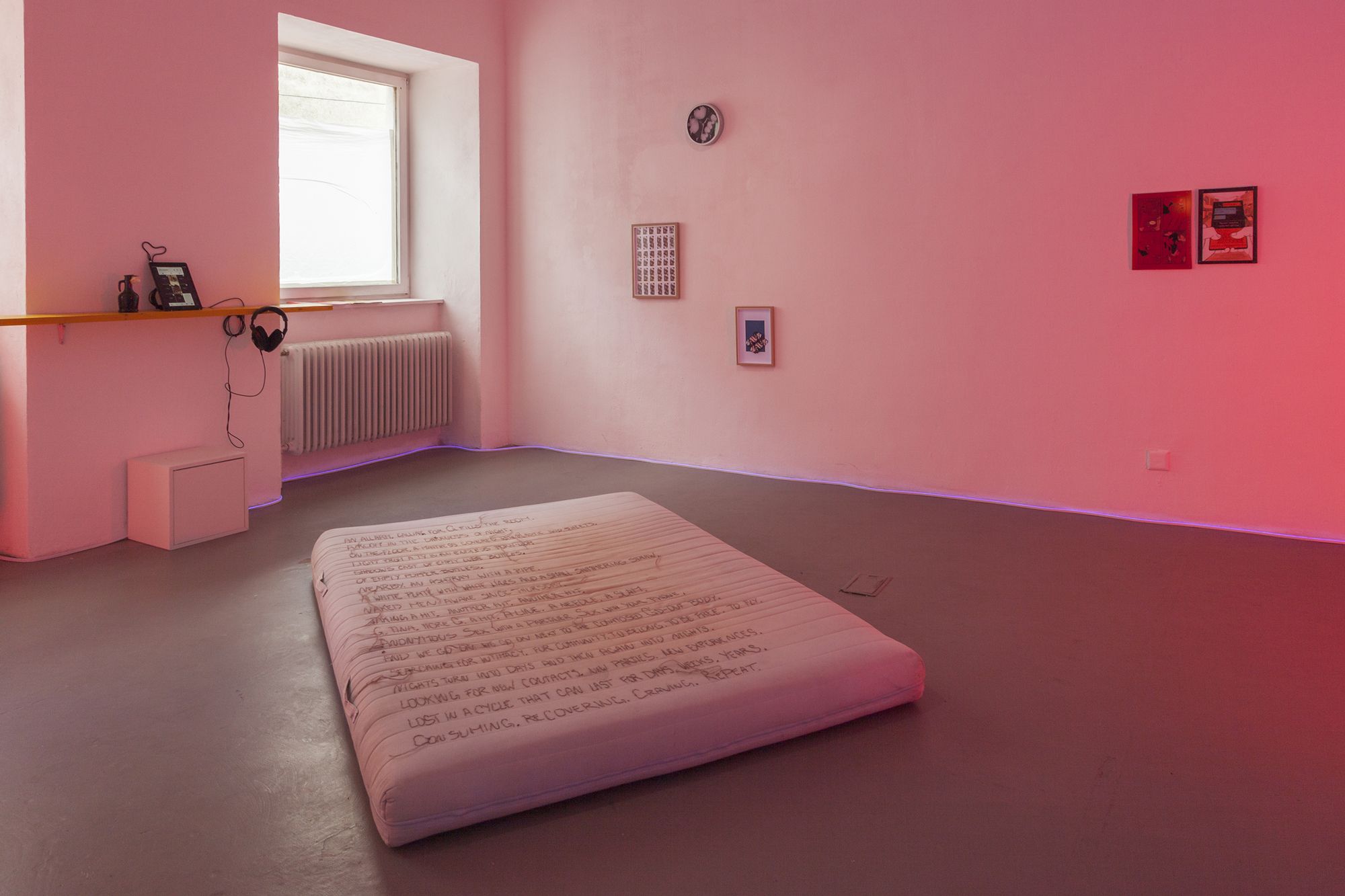 View of “Beyond the High. The Chemsex Experience: Crisis, Resilience and Community,” ENTRE, Vienna, 2025