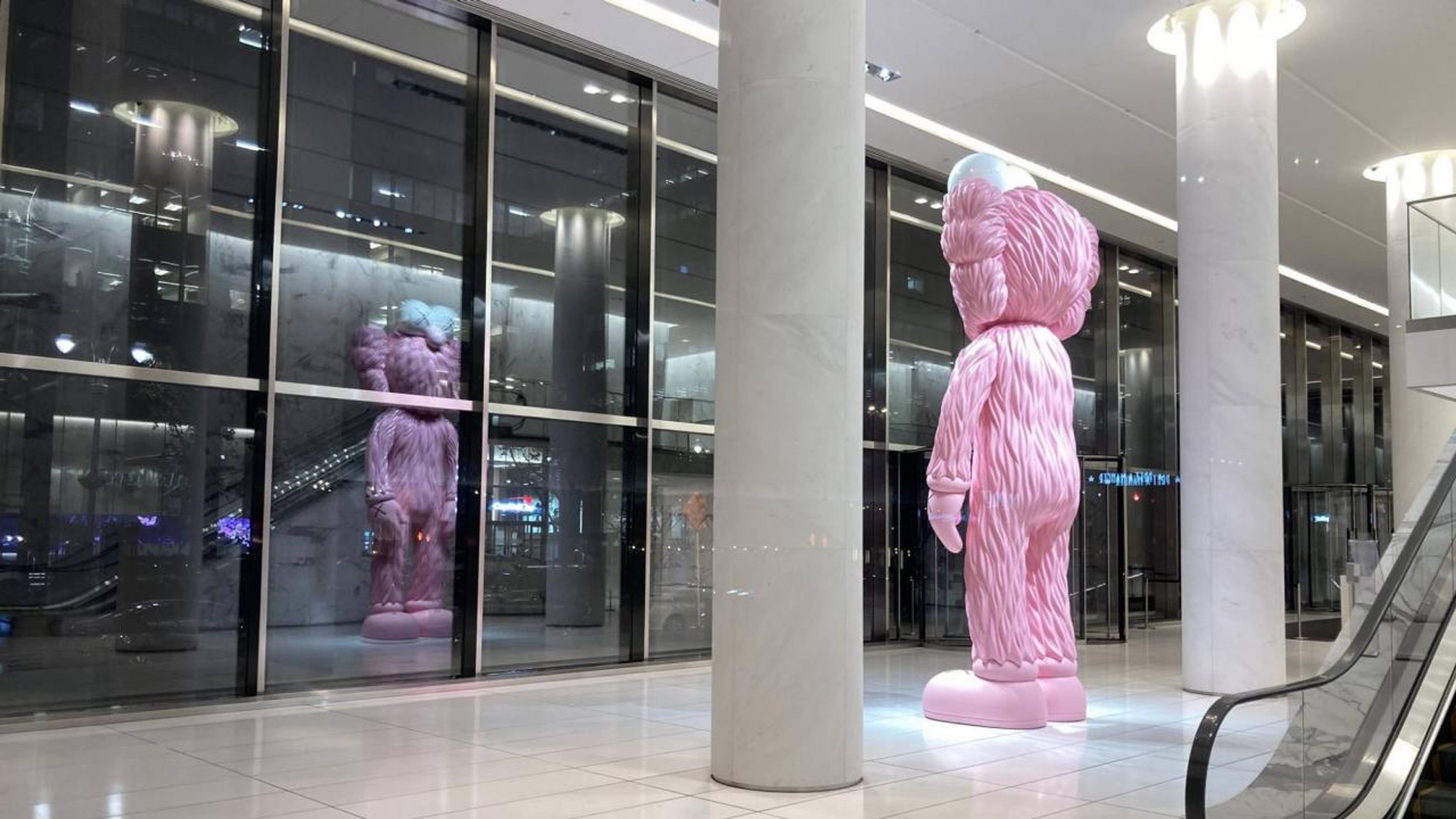 Ever look in the mirror for too long and start thinking like, Damn I’m really a human being. I’m really in this bitch. KAWS, BFF (2020)