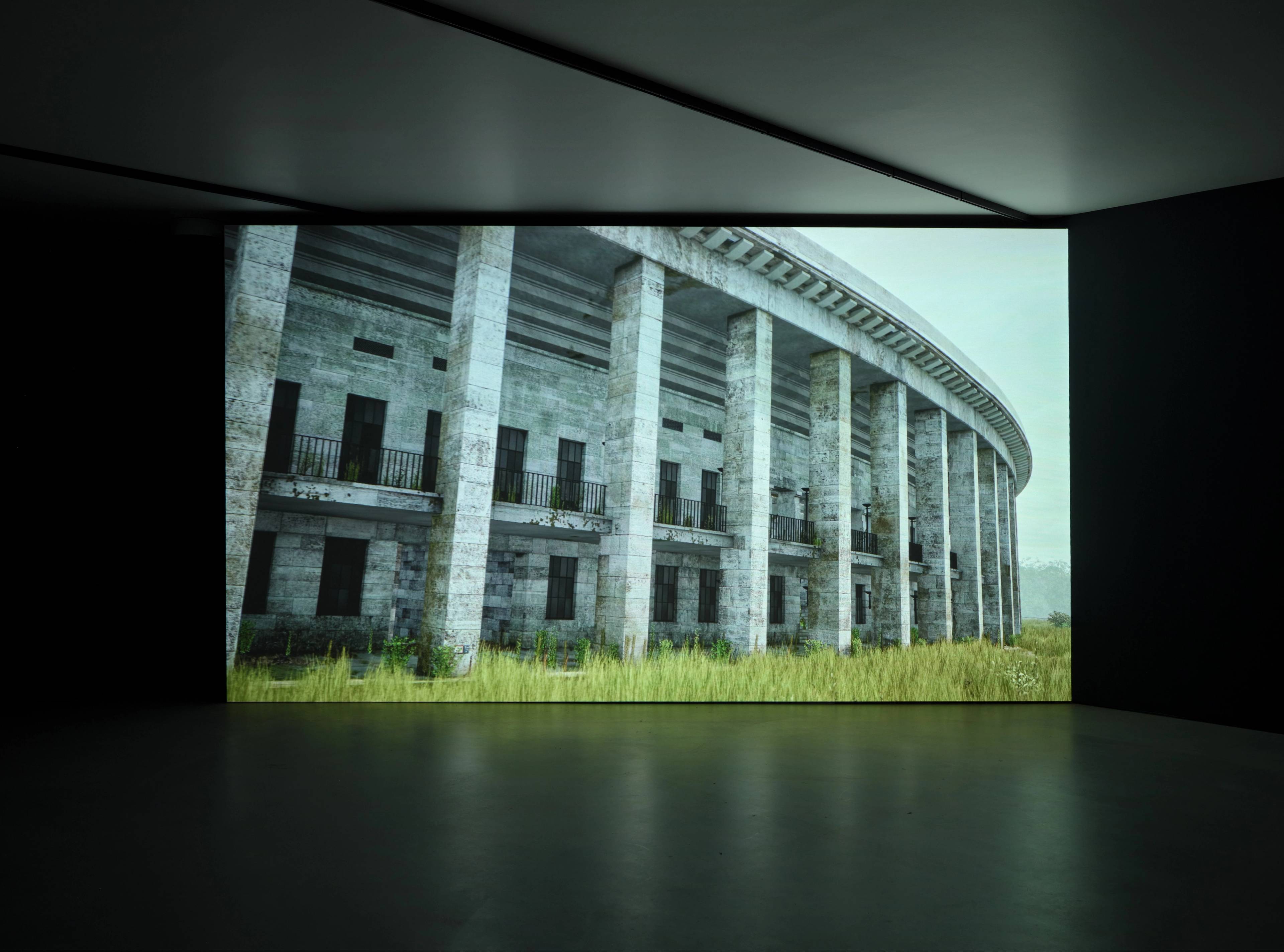 Olympia (The real time disintegration into ruins of the Berlin Olympic stadium over the course of a thousand years), start 2016