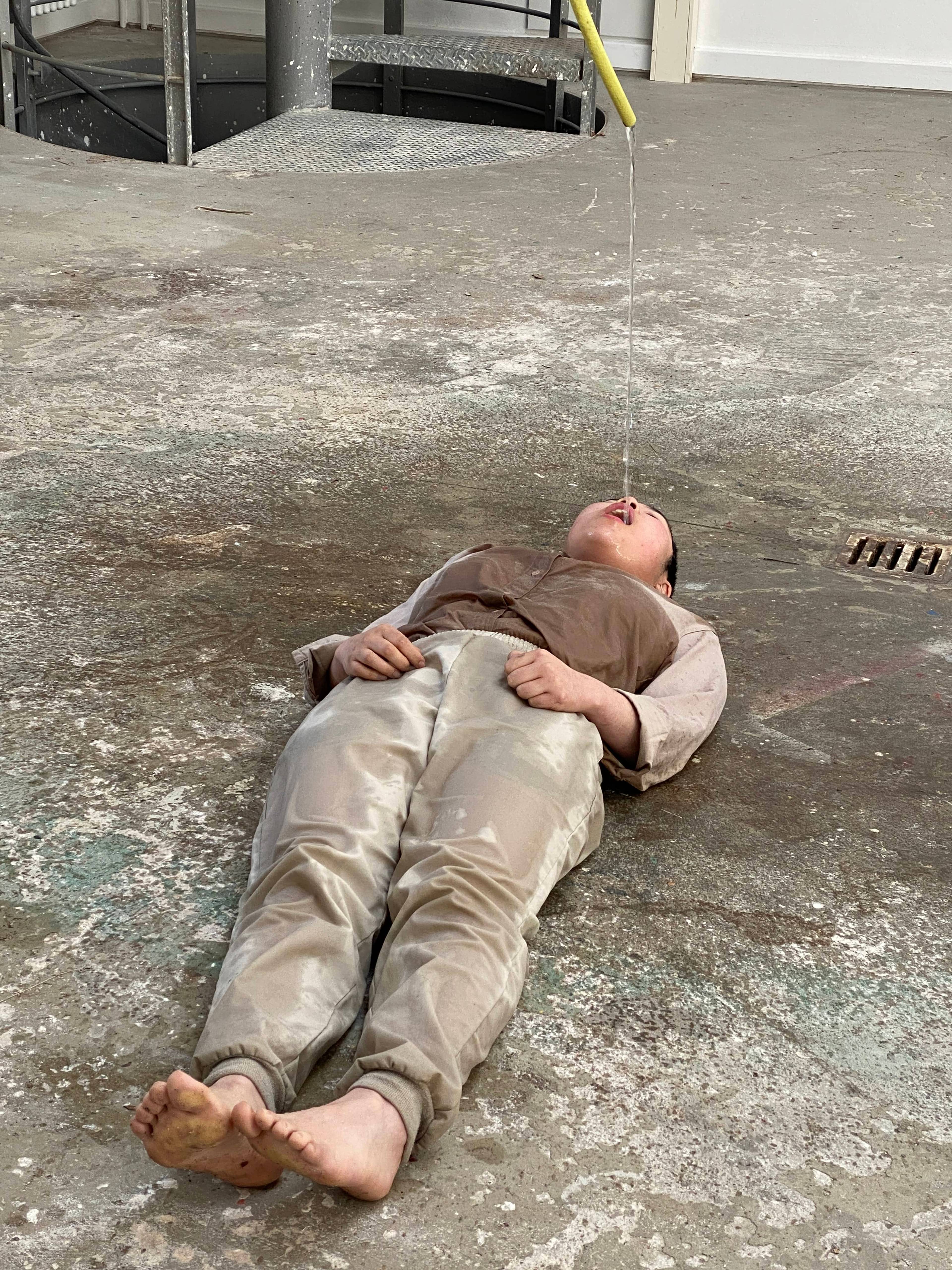 Presentation of Work from Nakajima at Kunstakademie Karlsruhe, from Class Vitorelli