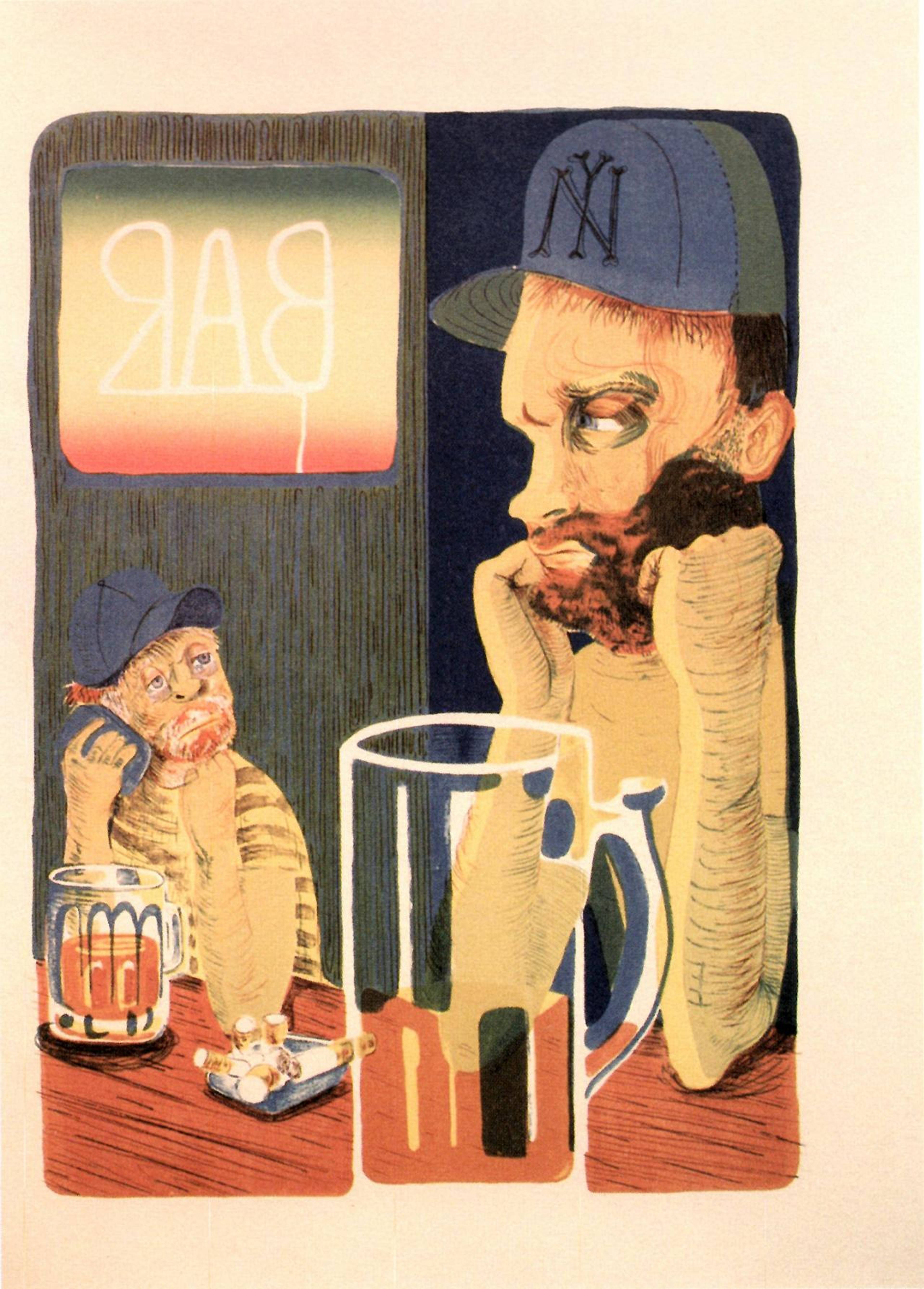 Nicole Eisenman, Bar, 2012