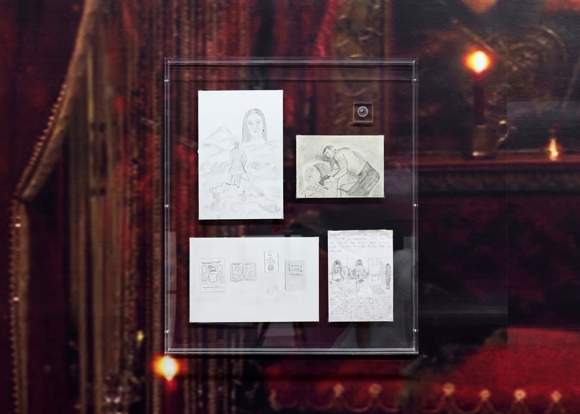 View of Reba Maybury & Lucy McKenzie, “Pervert or Detective?” No Tax, Paris, 2025