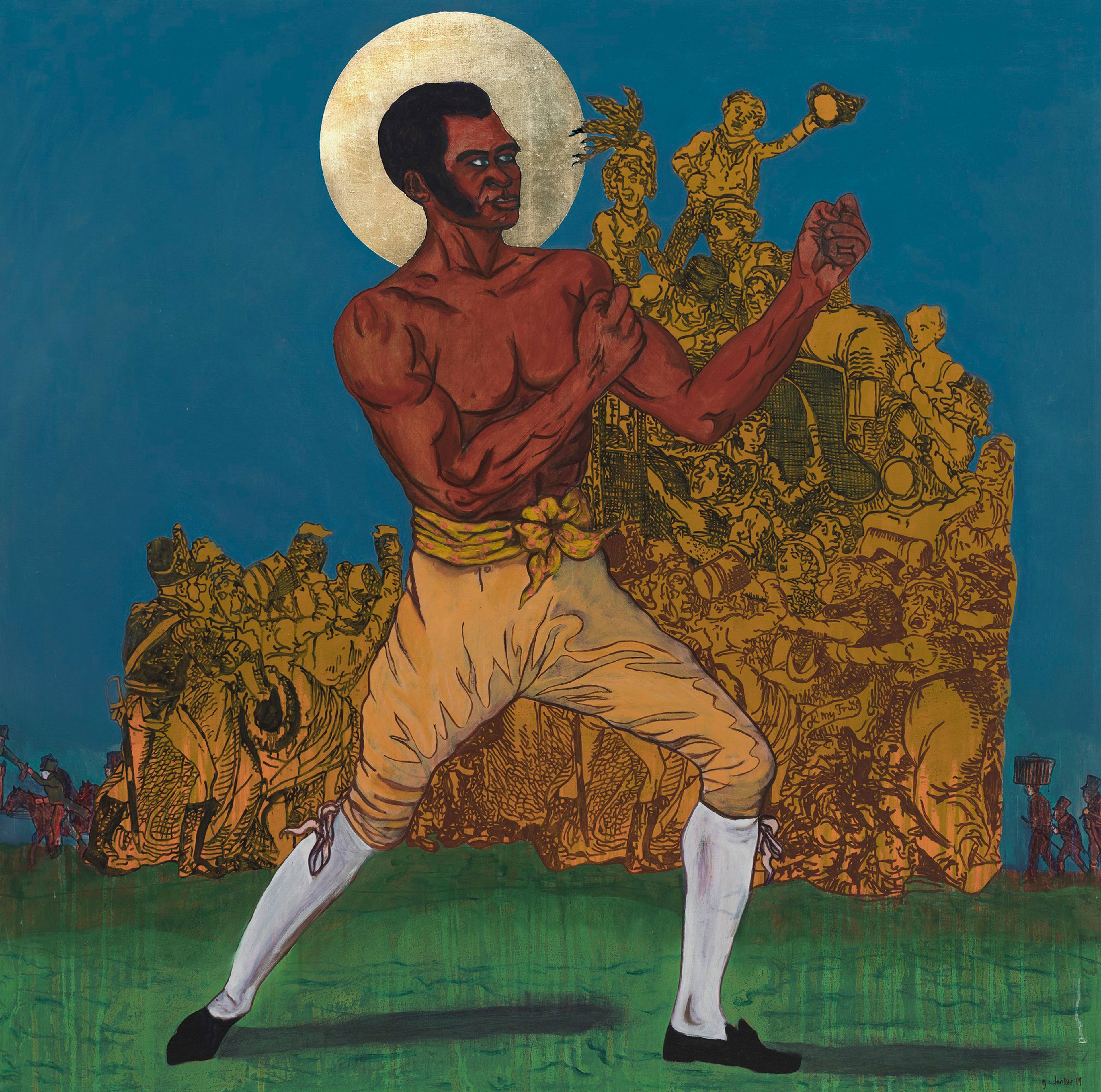 Godfried Donkor, St. Bill Richmond – The Black Terror, 2010