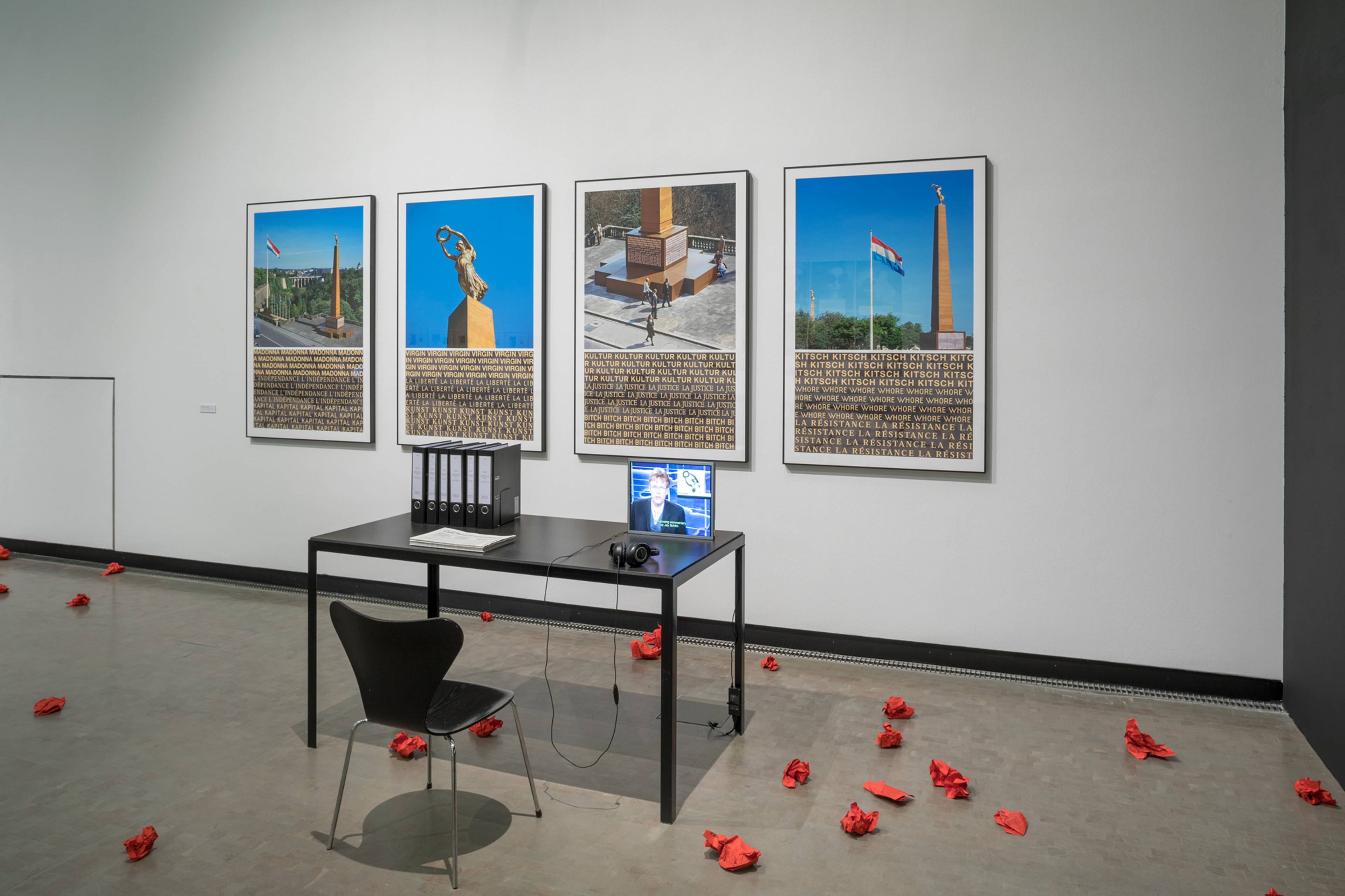 View of “Works of Heart (1974–2022),” Kunsthalle Wien, 2022