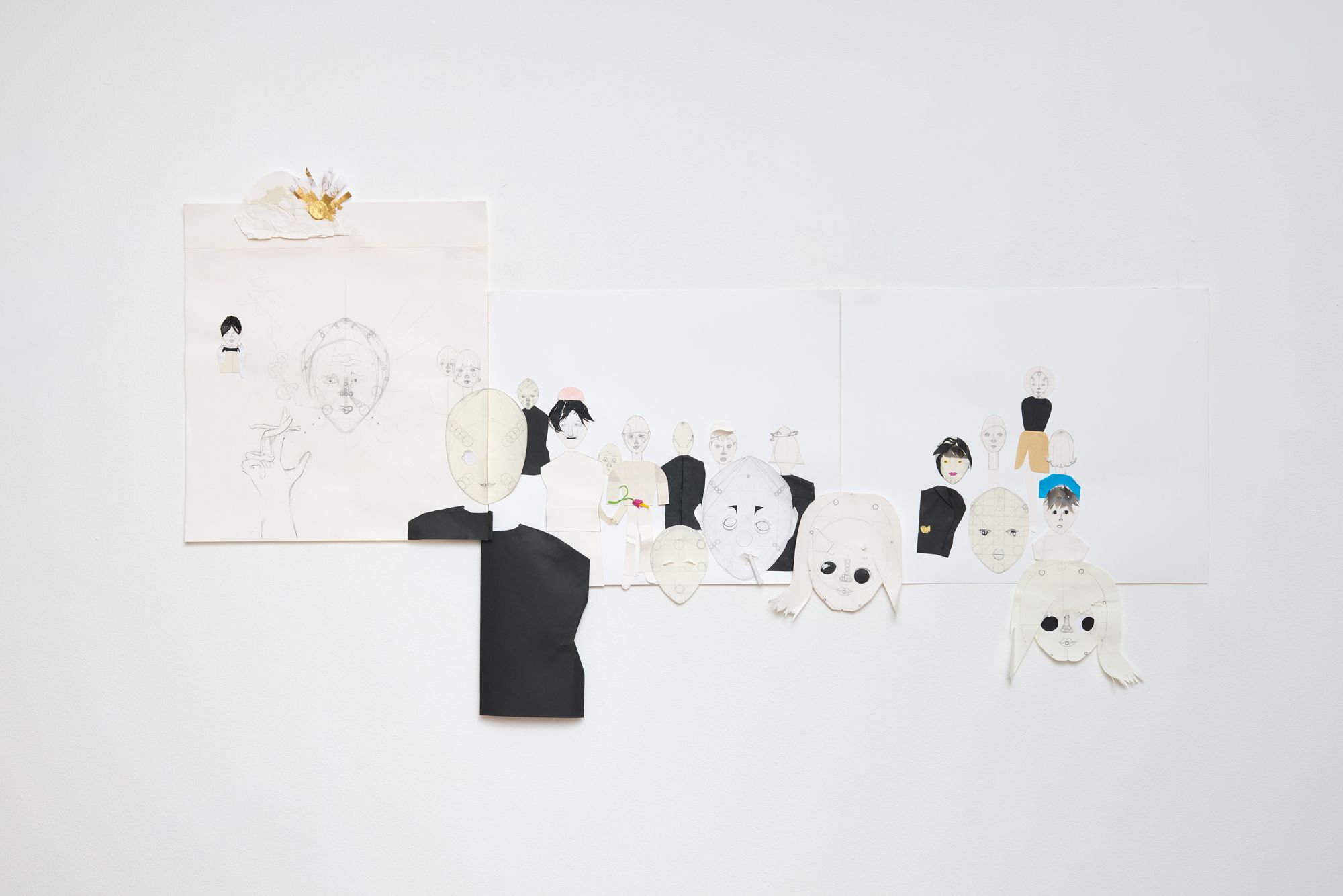 James Whittingham, Onlookers (boy in a bow tie), 2024