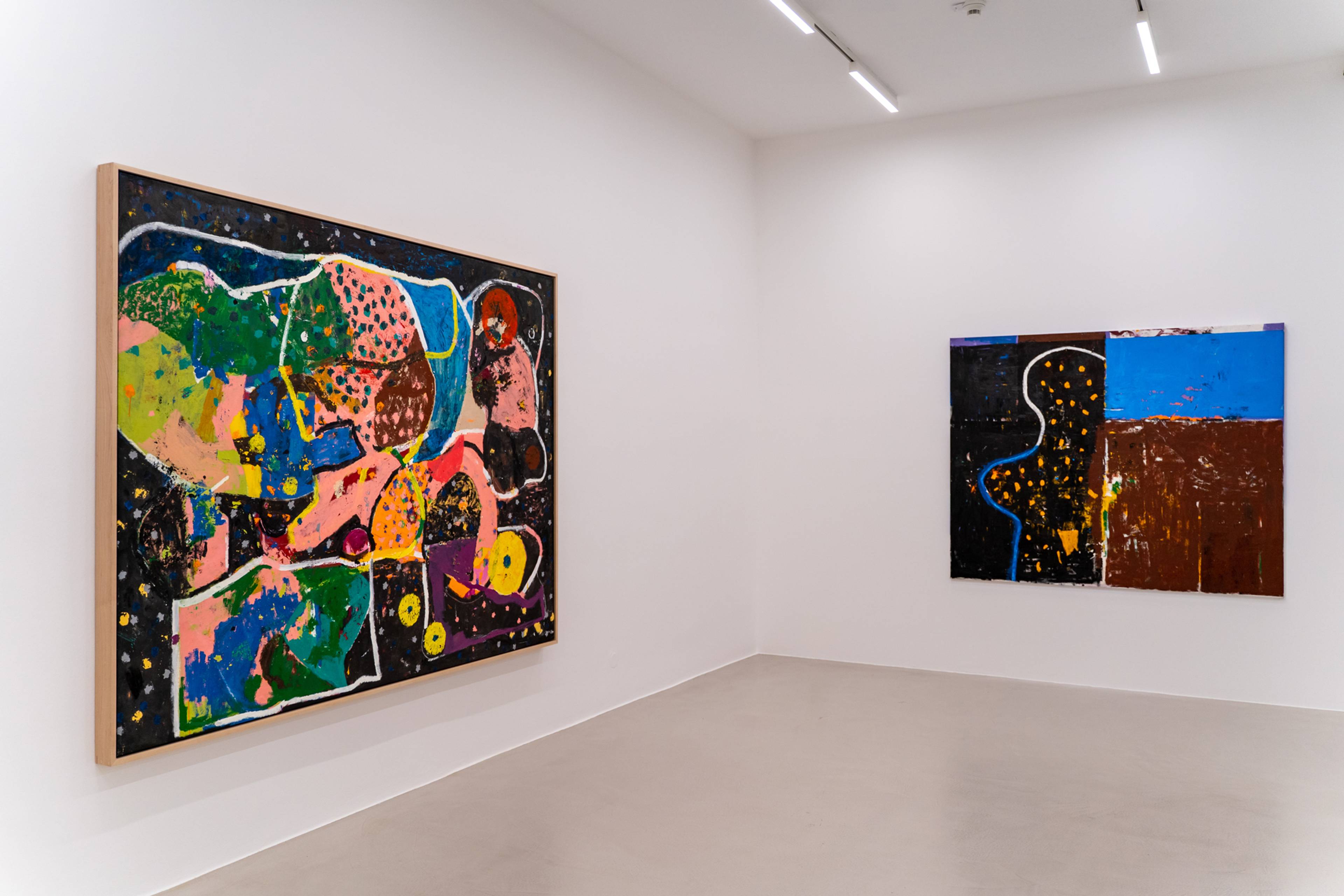 View of Joe Bradley, Kunsthalle Krems, 2025