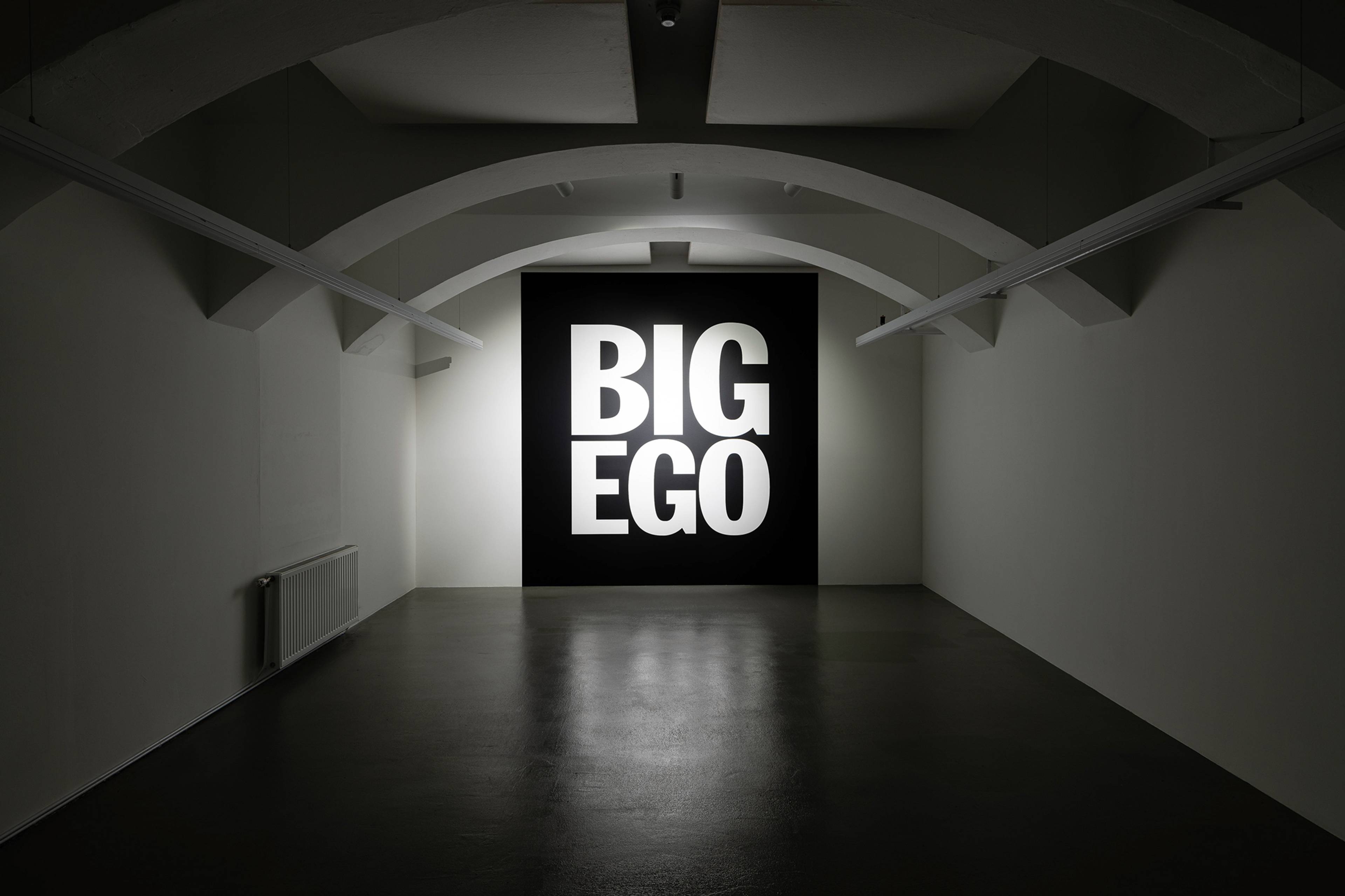 View, of John Giorno, “God Complex,” curated by Giorno Poetry Systems, Galerie Eva Presenhuber, Vienna, 2024