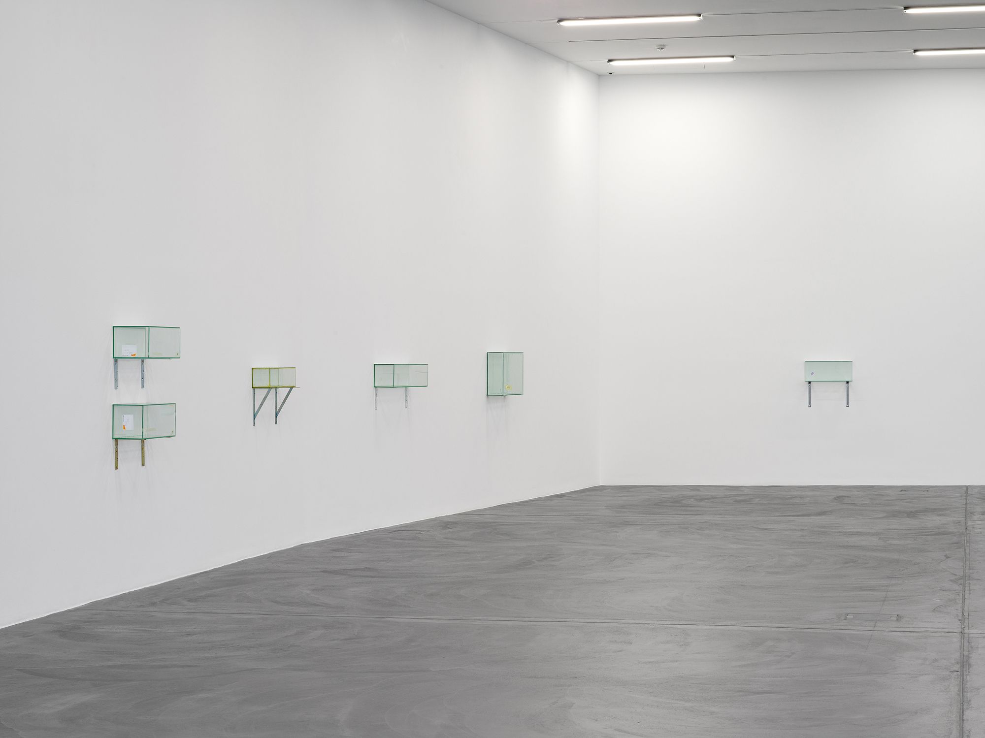 View of Henrik Olesen, “Copies of real-life objects, tools and food,” Kunsthalle Zürich, 2026