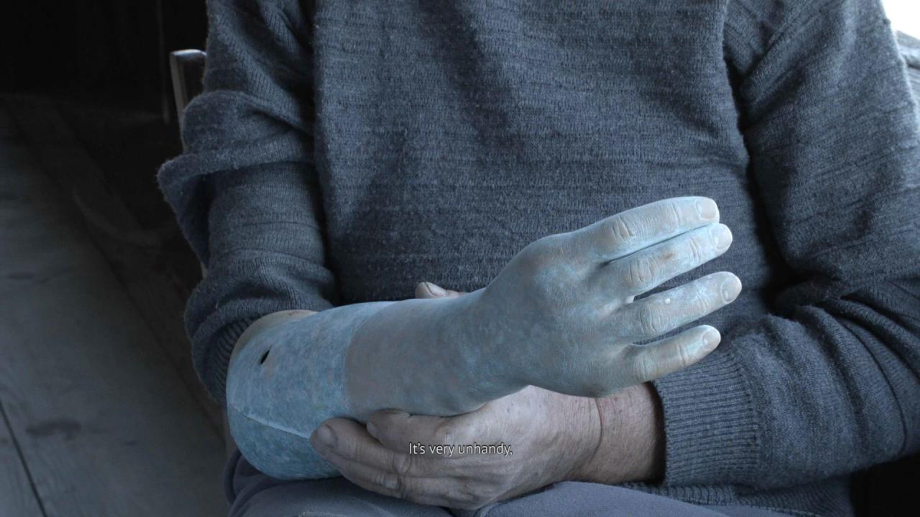 Giorgi Gago Gagoshidze,  The Invisible Hand of My Father , 2019, film still, courtesy the artist