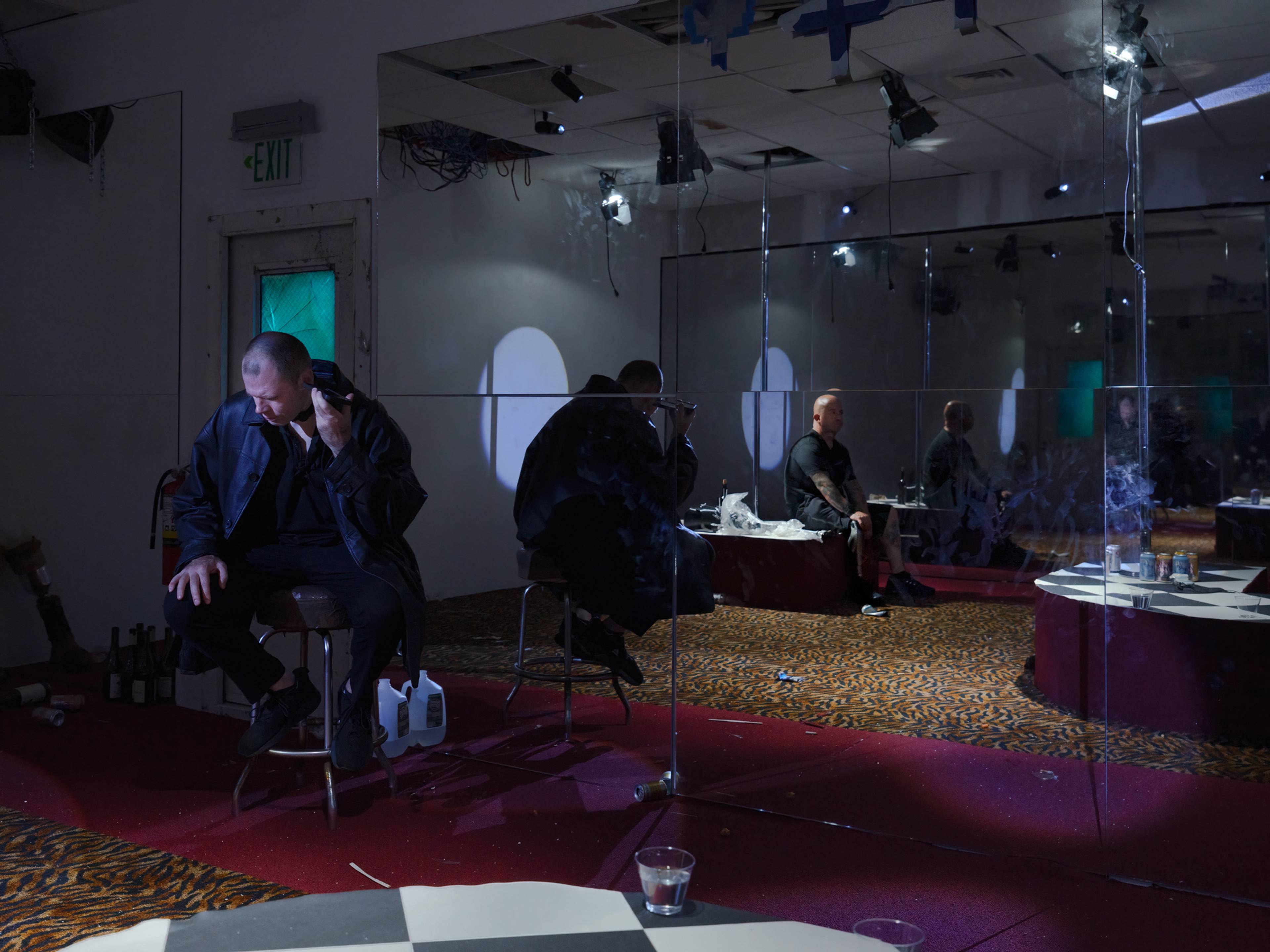 View of Vladislav Markov, “OBJECTS IN MIRROR MAY BE CLOSER THAN THEY APPEAR,” 2025