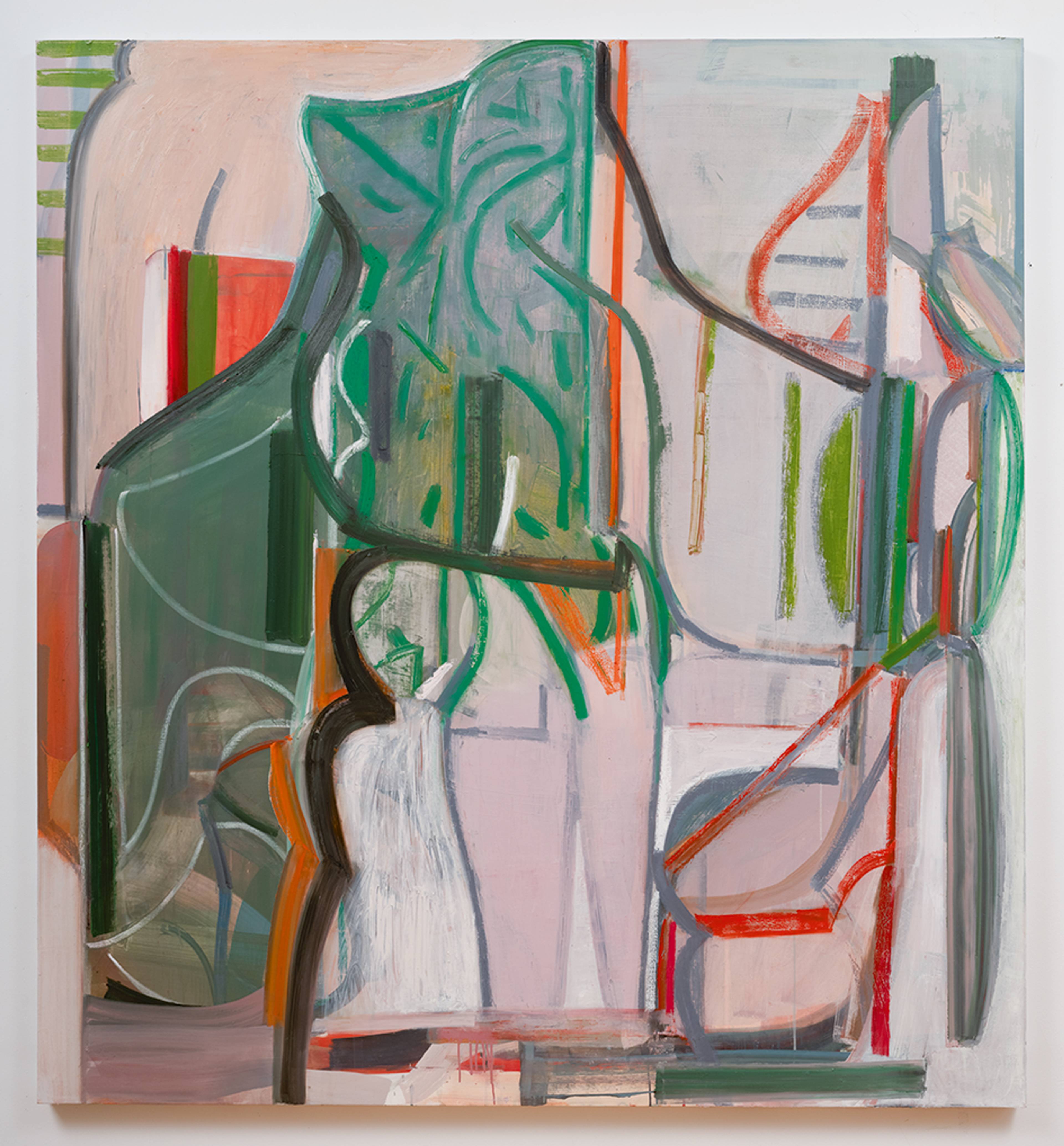 Amy Sillman, Queenie, 2023