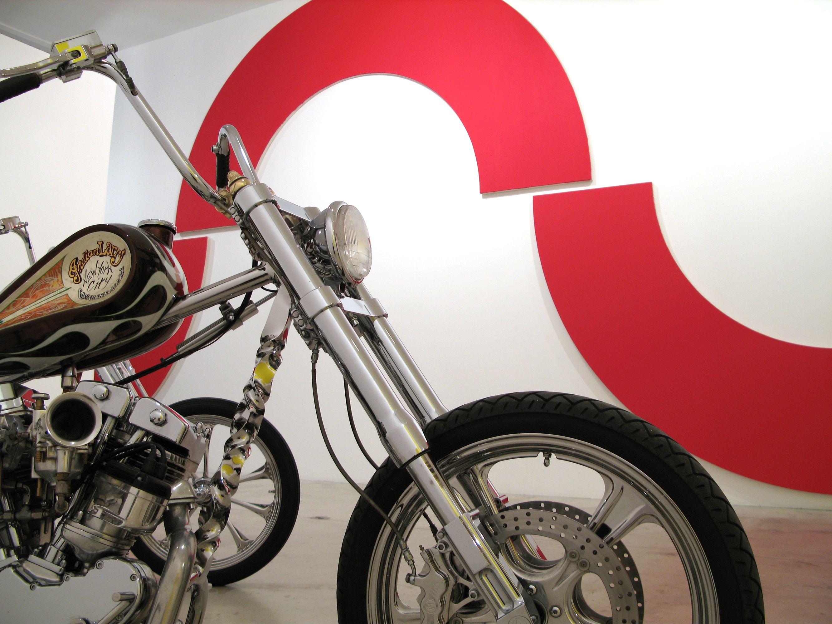 “Olivier Mosset / Indian Larry,” Spencer Brownstone Gallery, 2007