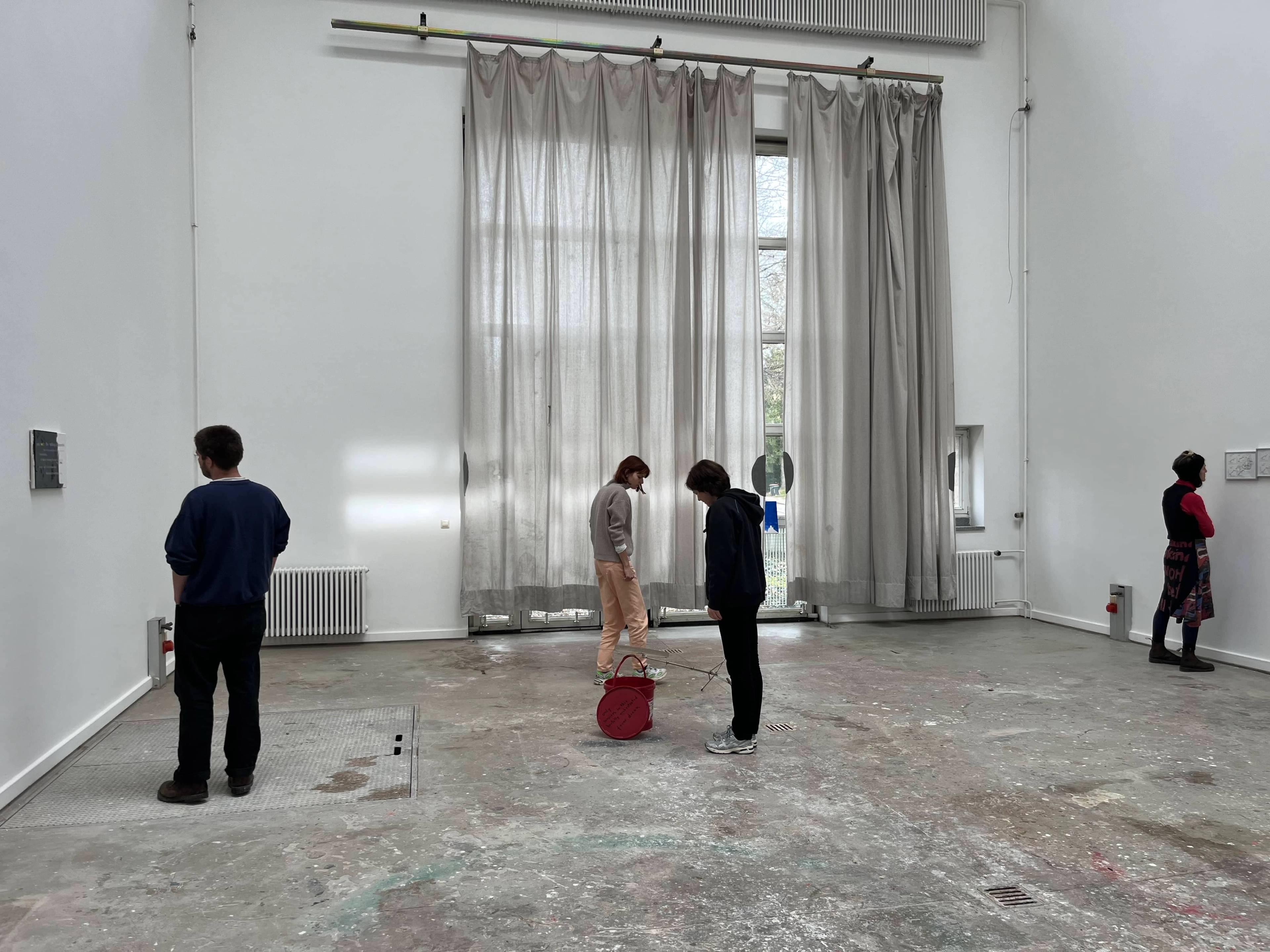 Presentation from the Class Vitorelli, Work from Janis Zeckai at Kunstakademie Karlsruhe