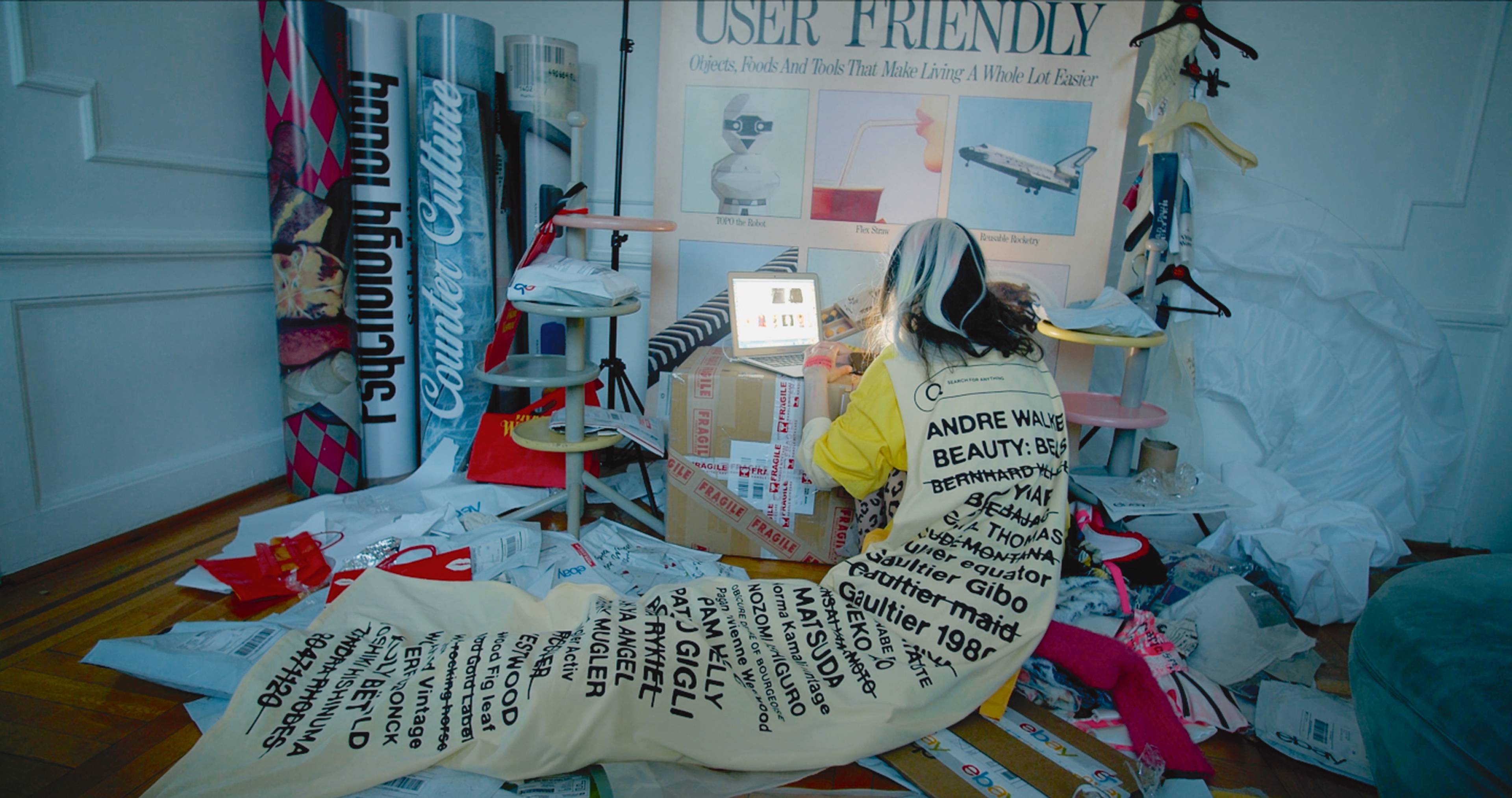 Still from The Massive Disposal of Experience, 2022