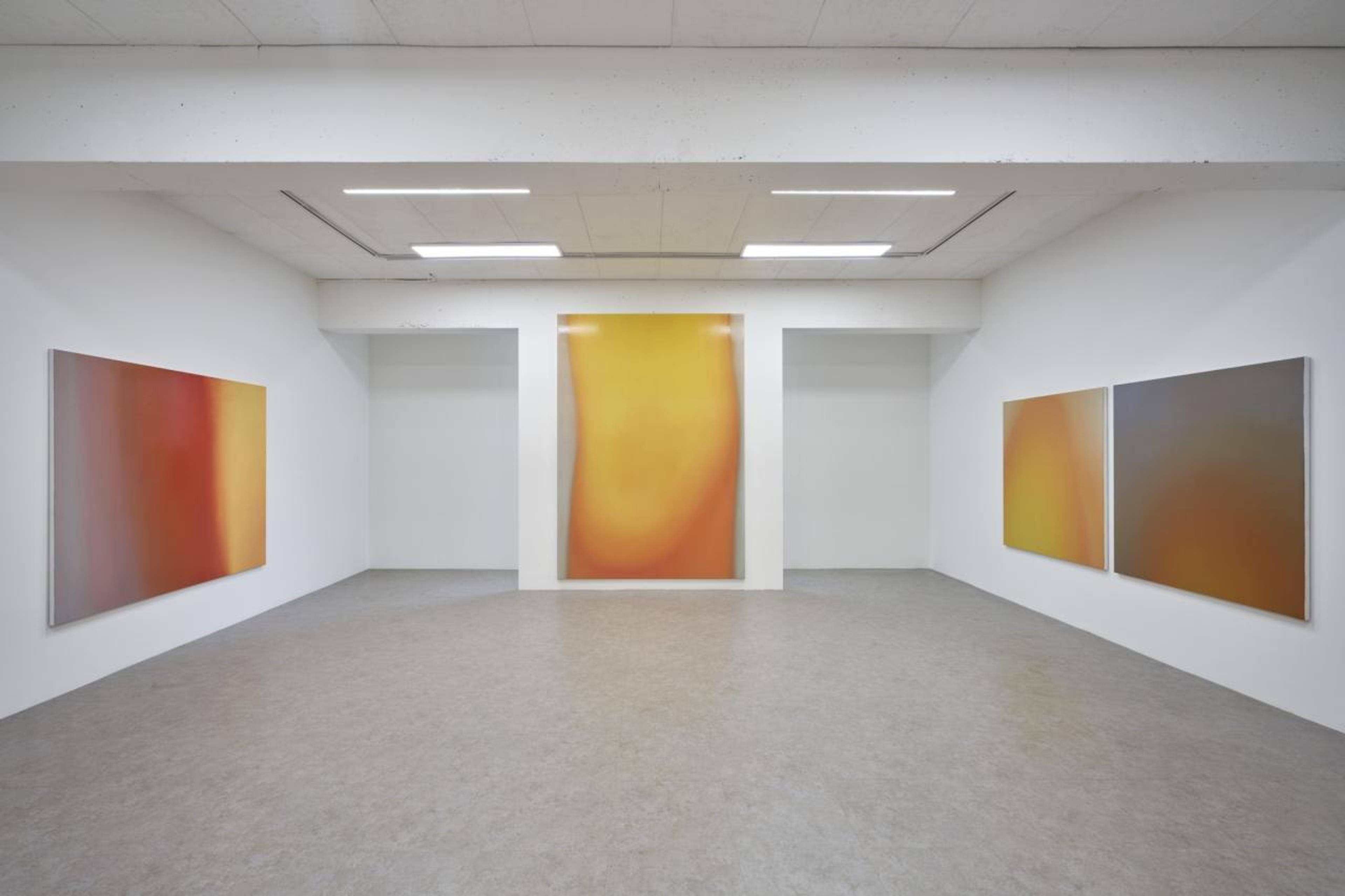 Installation view of Keem Jiyoungs 2020-21 solo show at Wess. Courtesy of Wess.