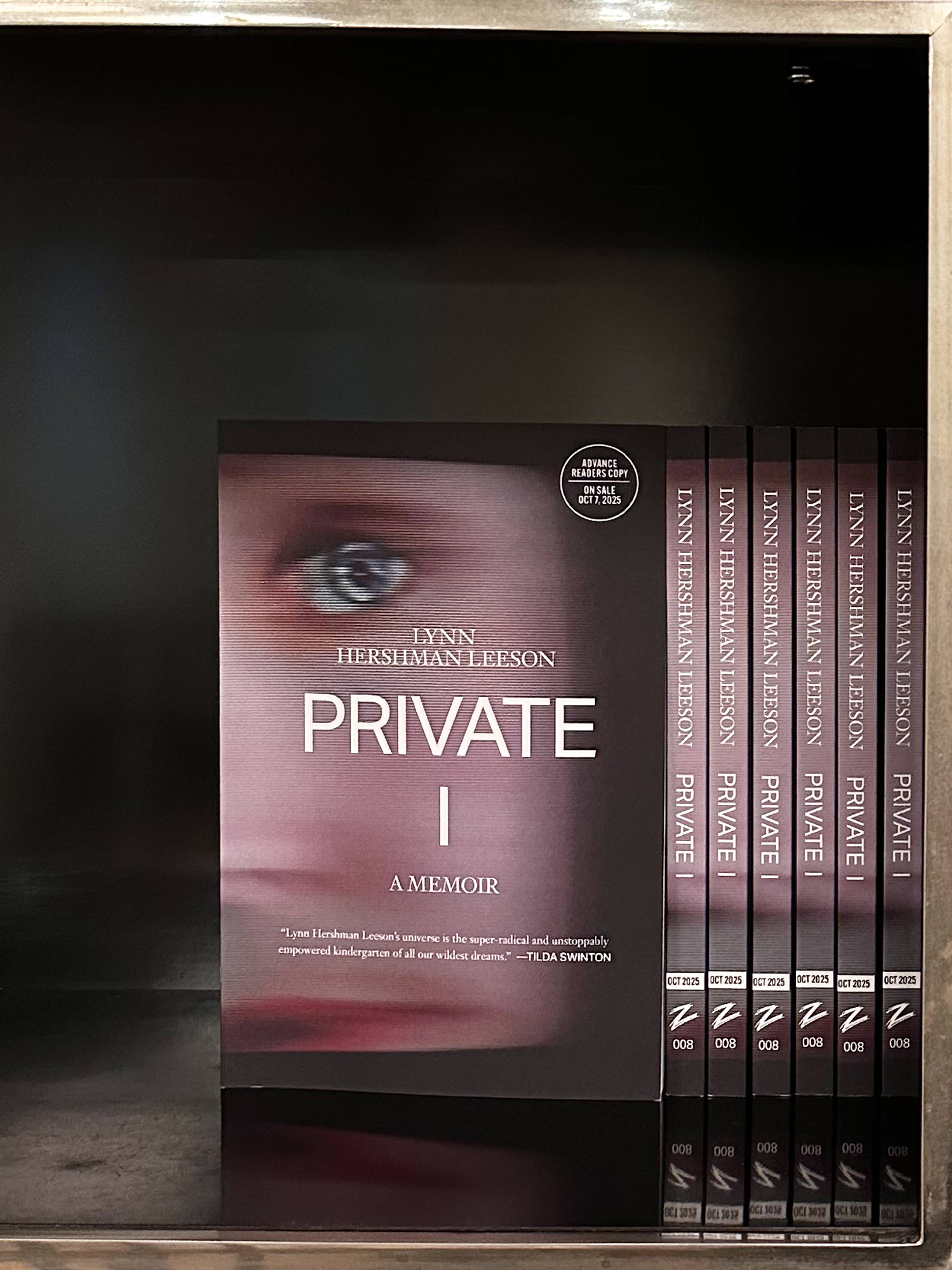 Lynn Hershman Leeson, Private I, 2025