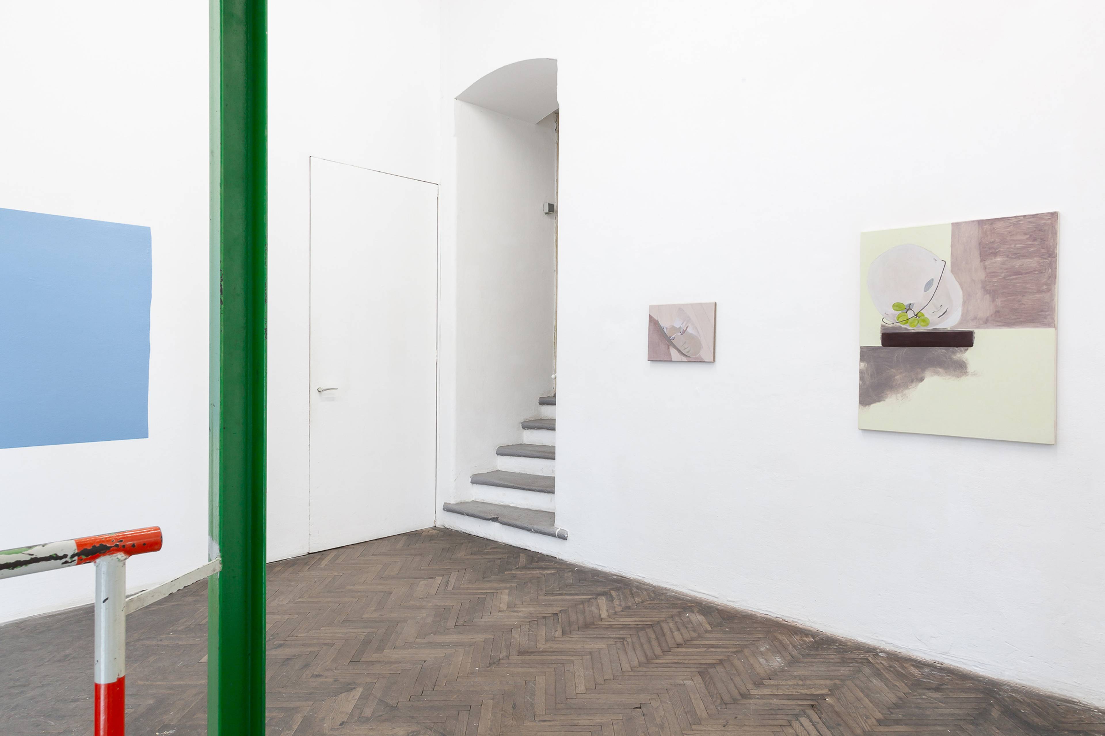 View of David Gruber, “Persona,” new jörg, Vienna, 2025