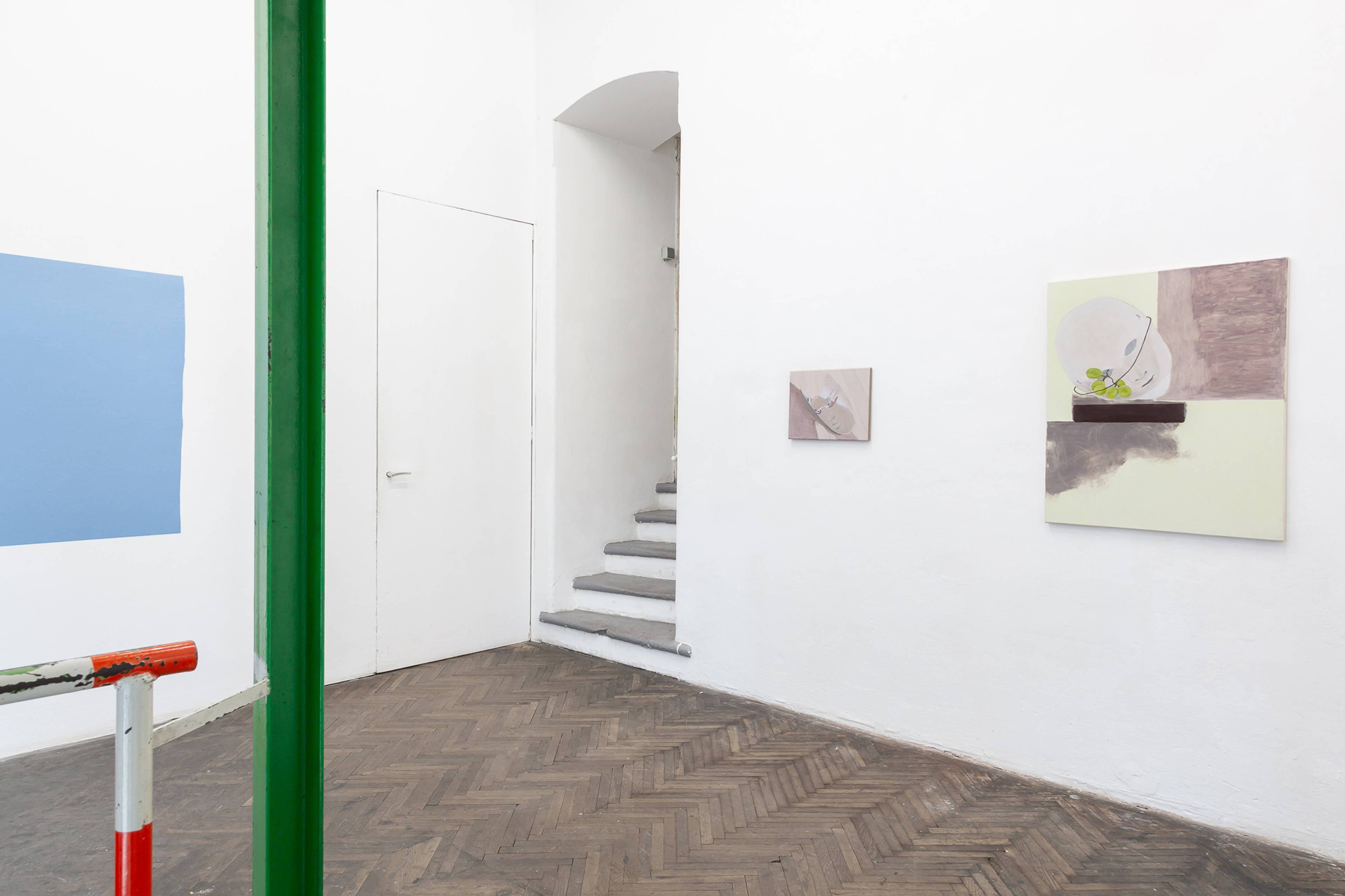 View of David Gruber, “Persona,” new jörg, Vienna, 2025