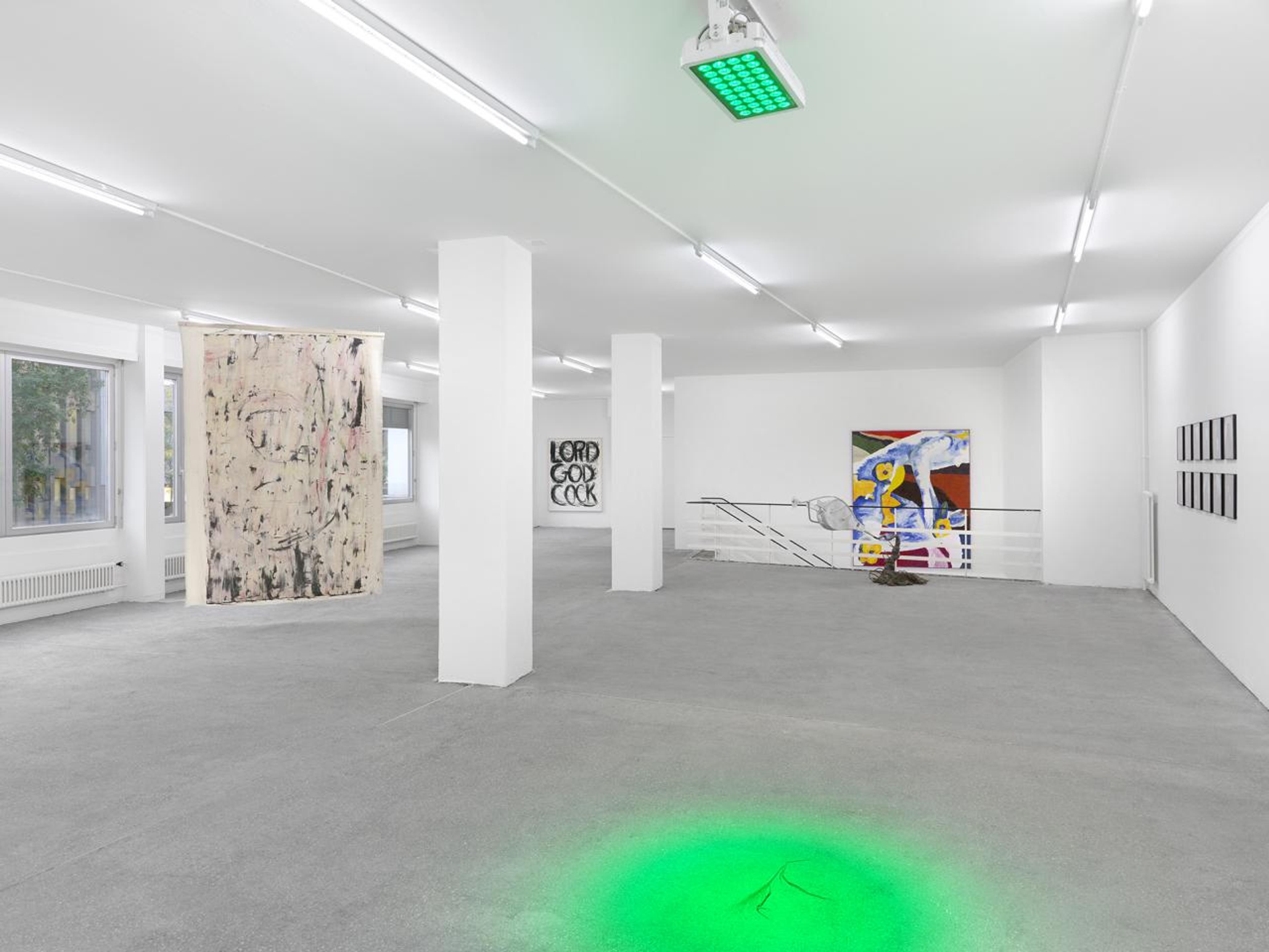 Installation view, &ldquo;Wesestrasse 70&rdquo;, Karma International, Zurich, 2020; Photo: Annik Wetter