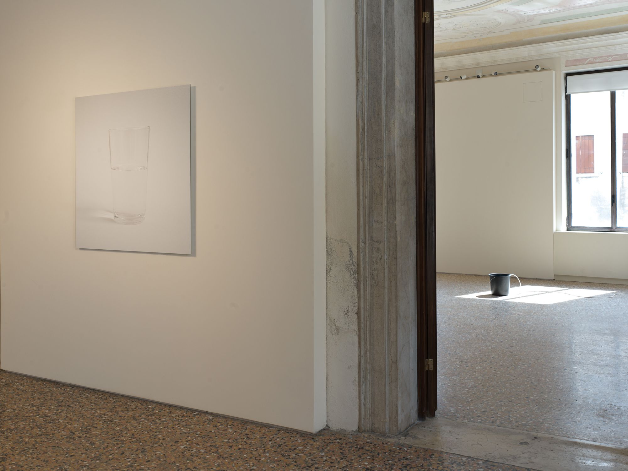View of Ceal Floyer, “Unfinished,” Palazzo Diedo Berggruen Arts & Culture