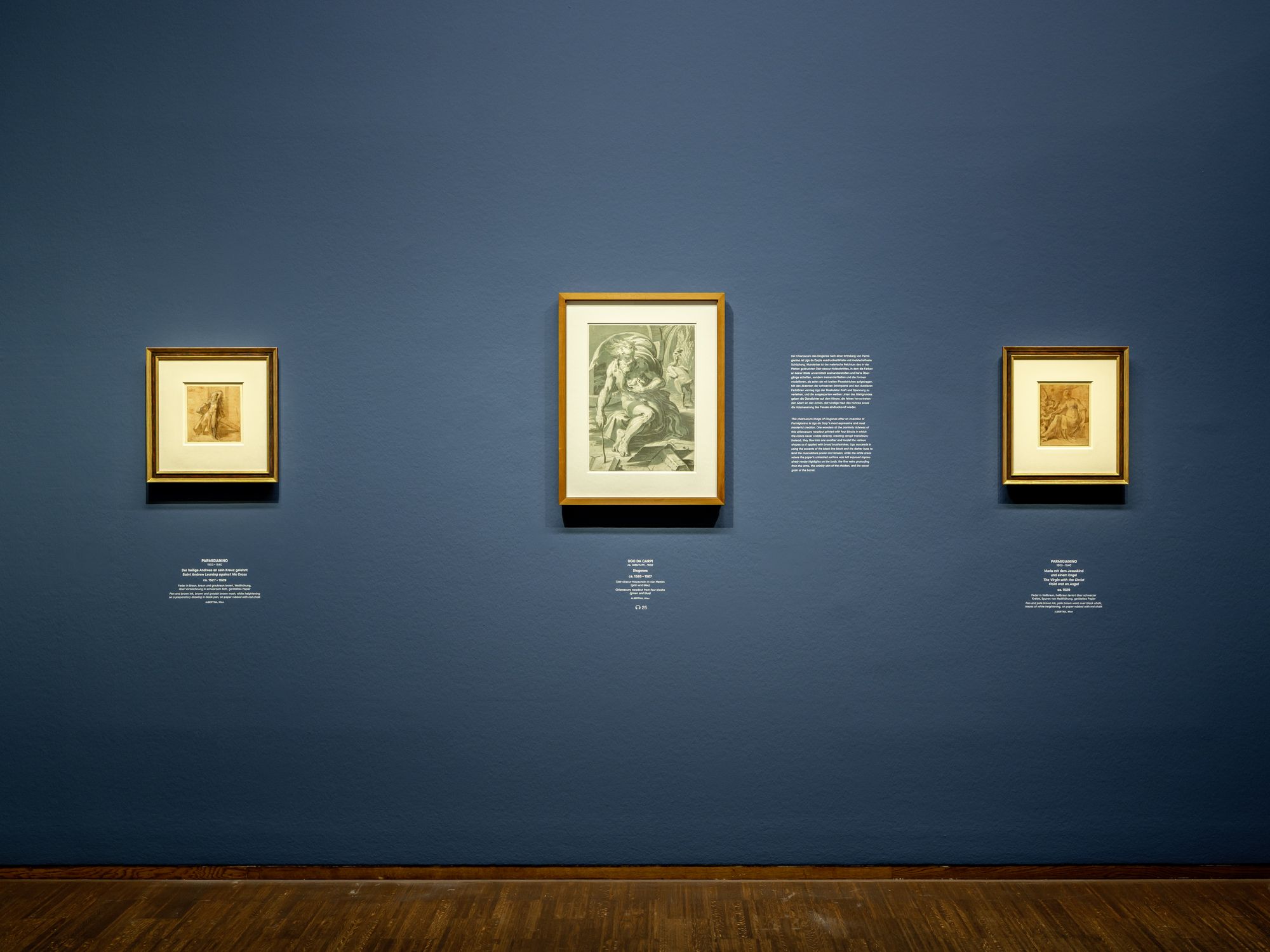 View of “Leonardo – Dürer,” ALBERTINA, Vienna, 2025