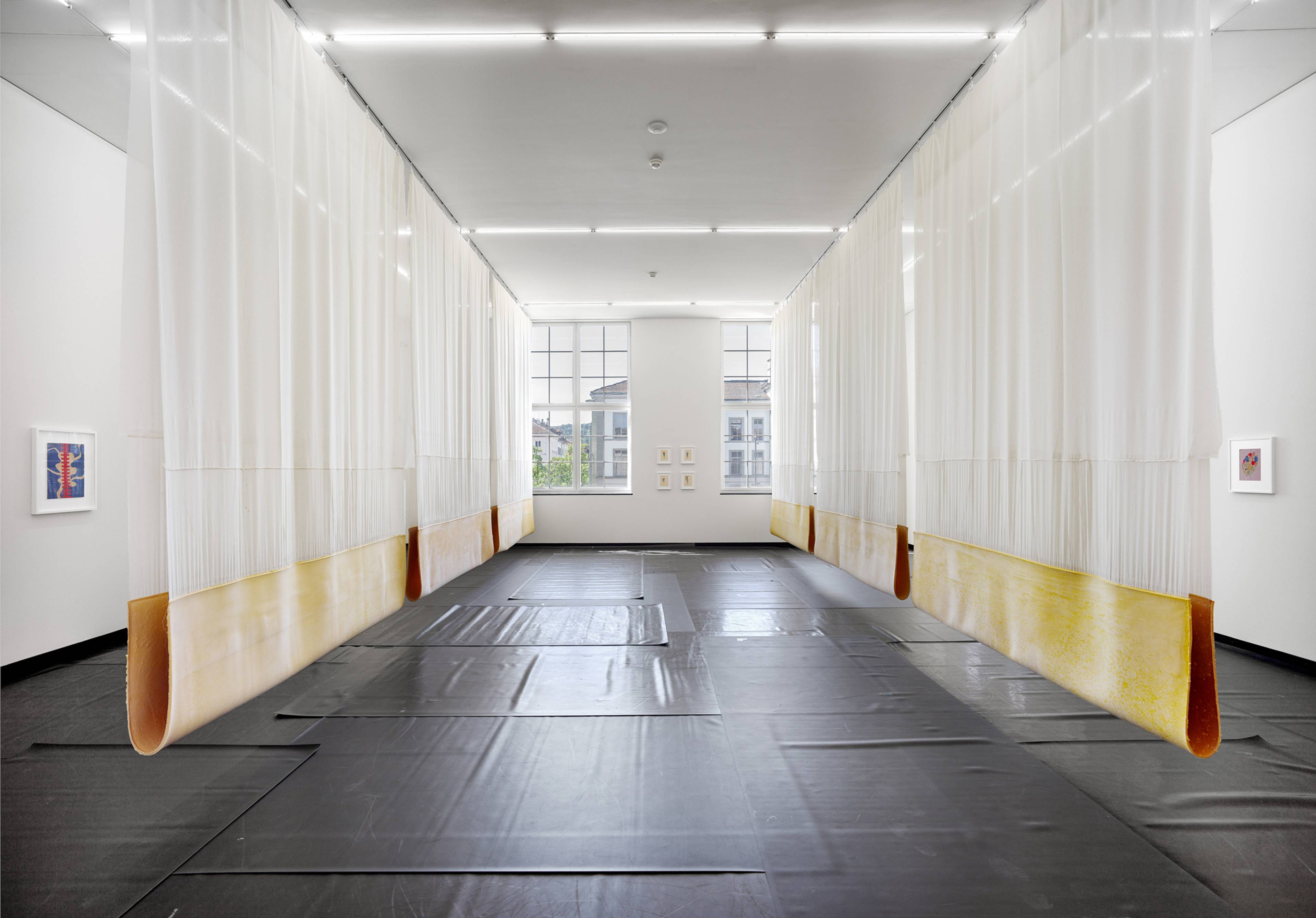 View of Heidi Bucher – Liesl Raff, “Closer,” Kunst Museum Winterthur, 2026