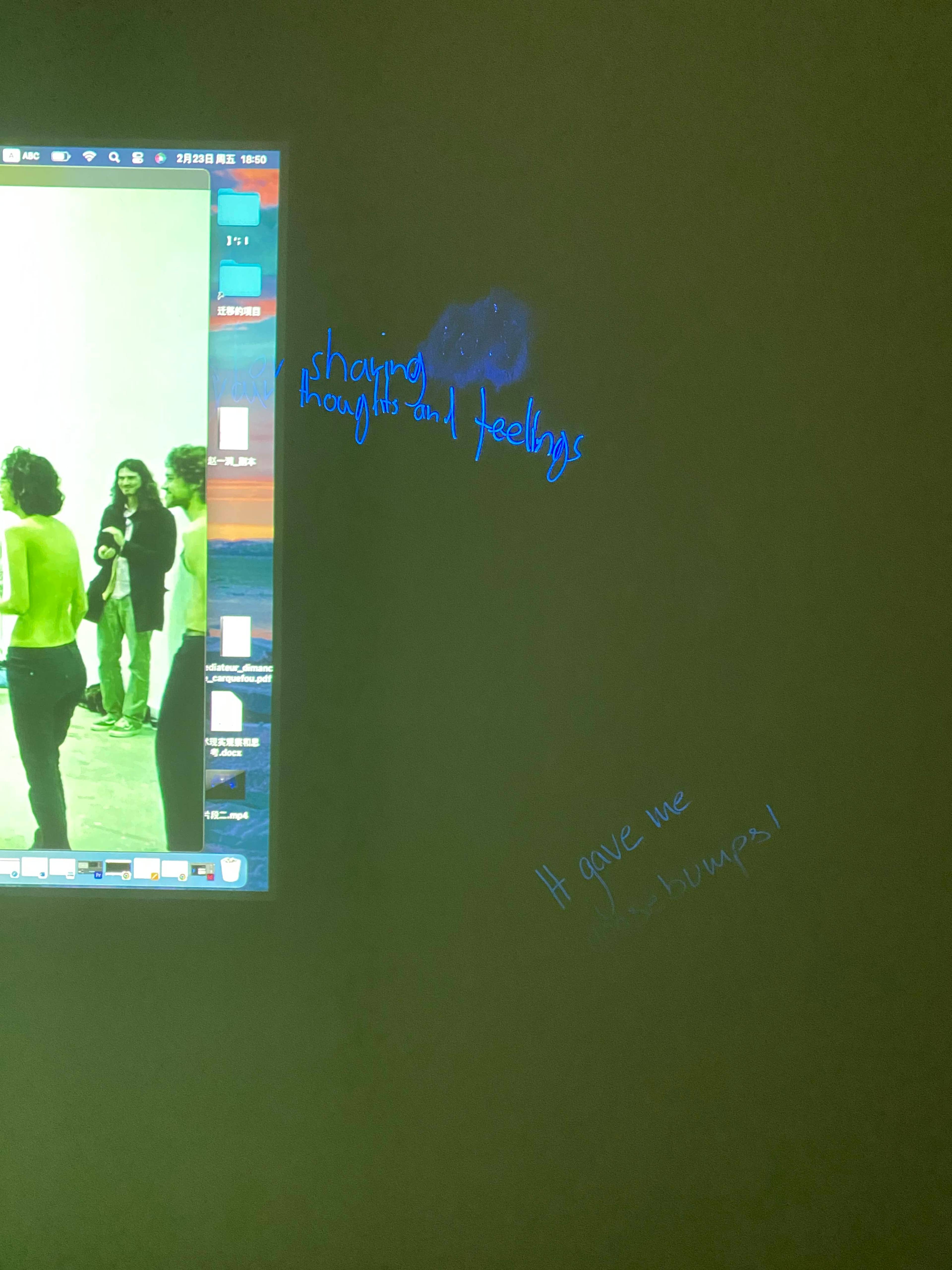 Presentation of Work from Yumiko at Kunstakademie Karlsruhe, Klasse Vitorelli