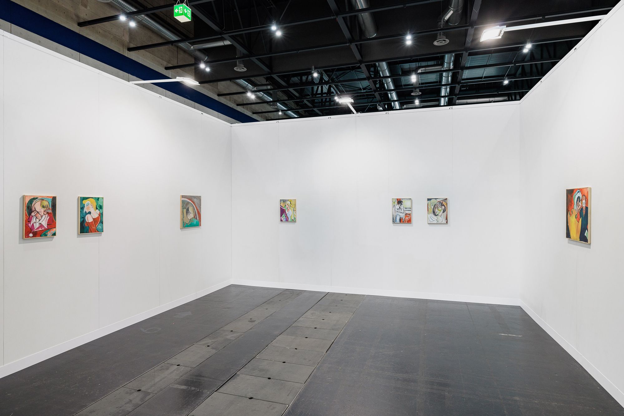 Works by Georg Thanner at House of Spouse, viennacontemporary, 2024