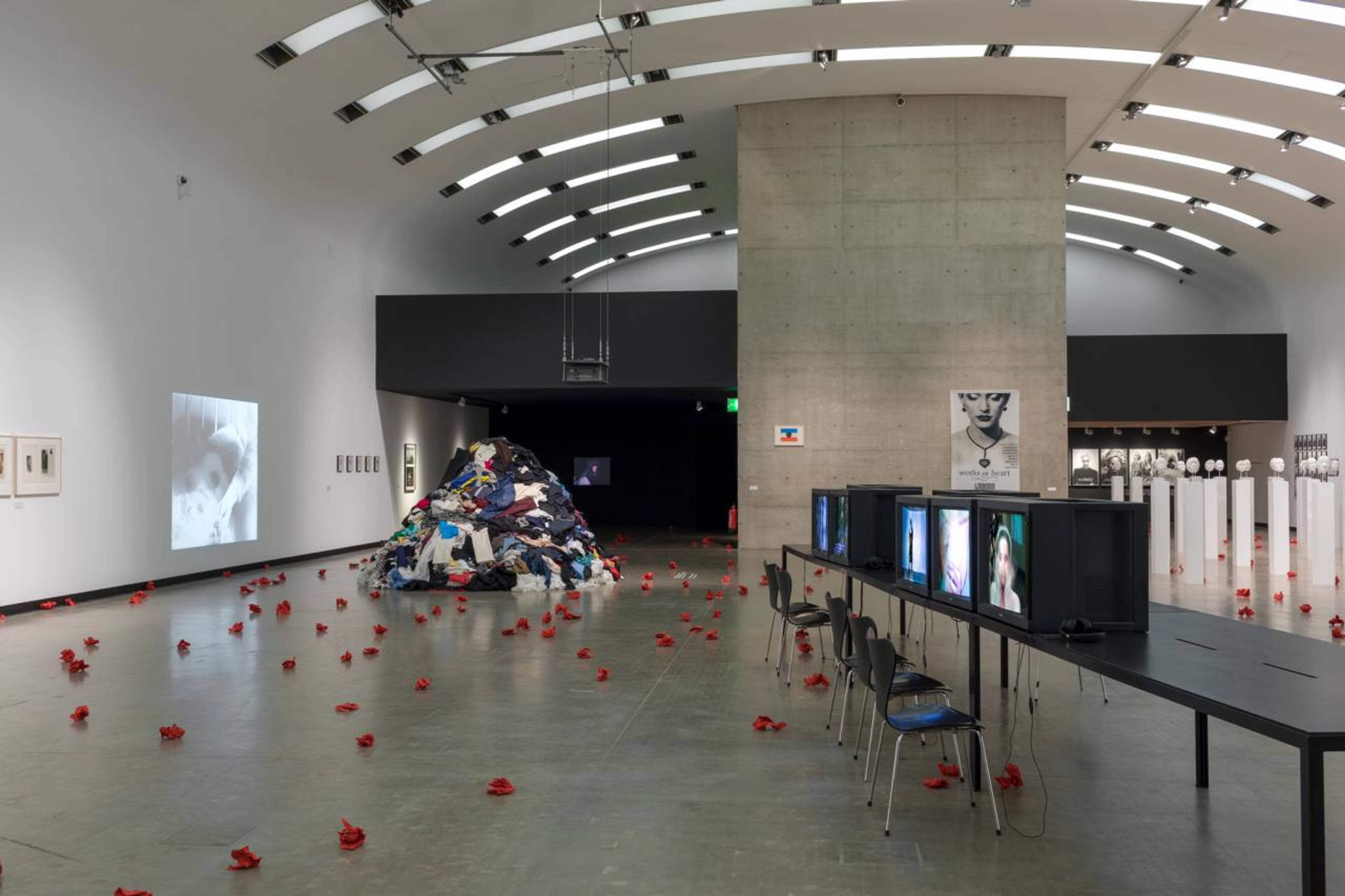 View of “Works of Heart (1974–2022),” Kunsthalle Wien, 2022