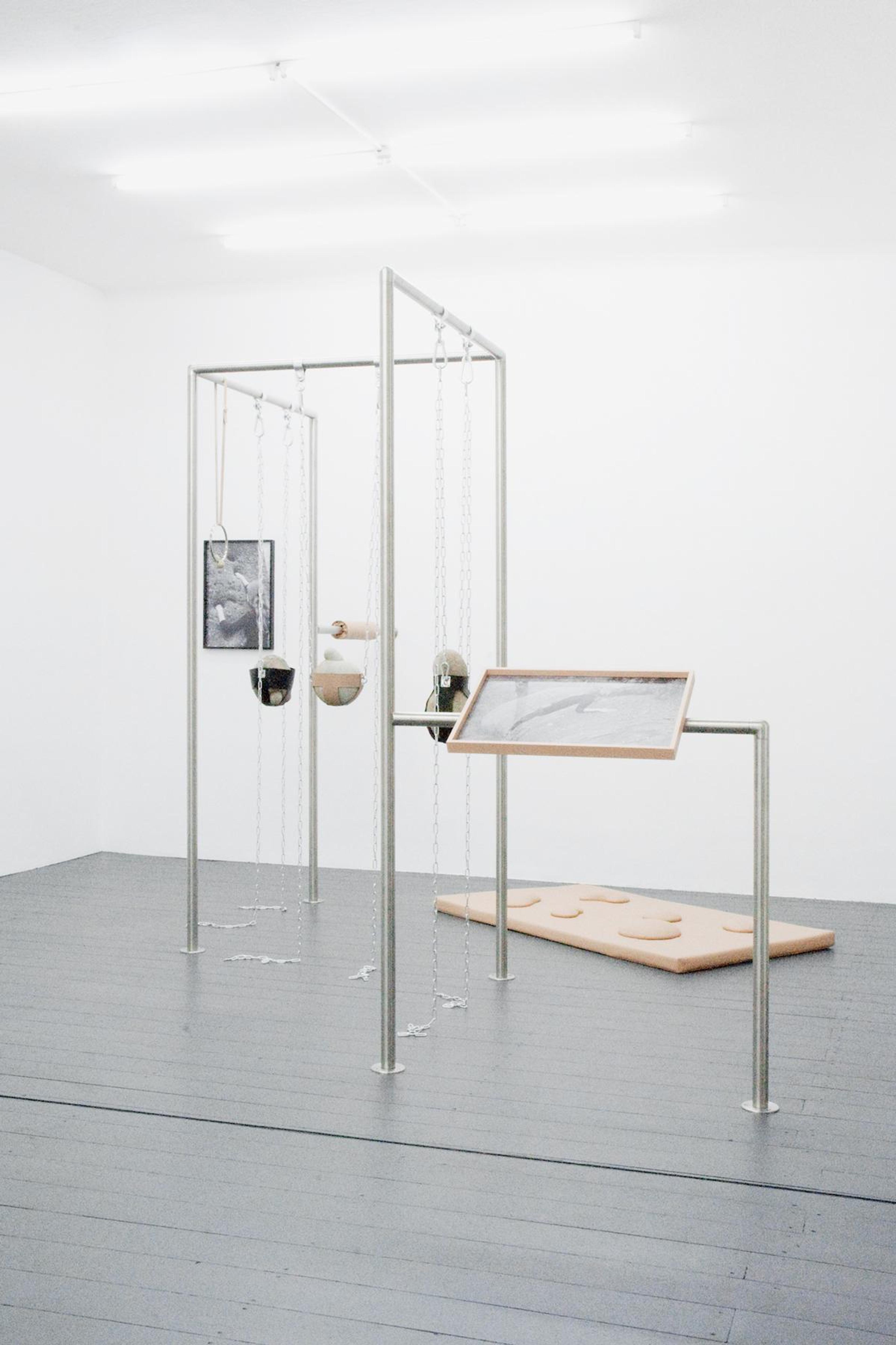Installation view at Exile Gallery, Berlin