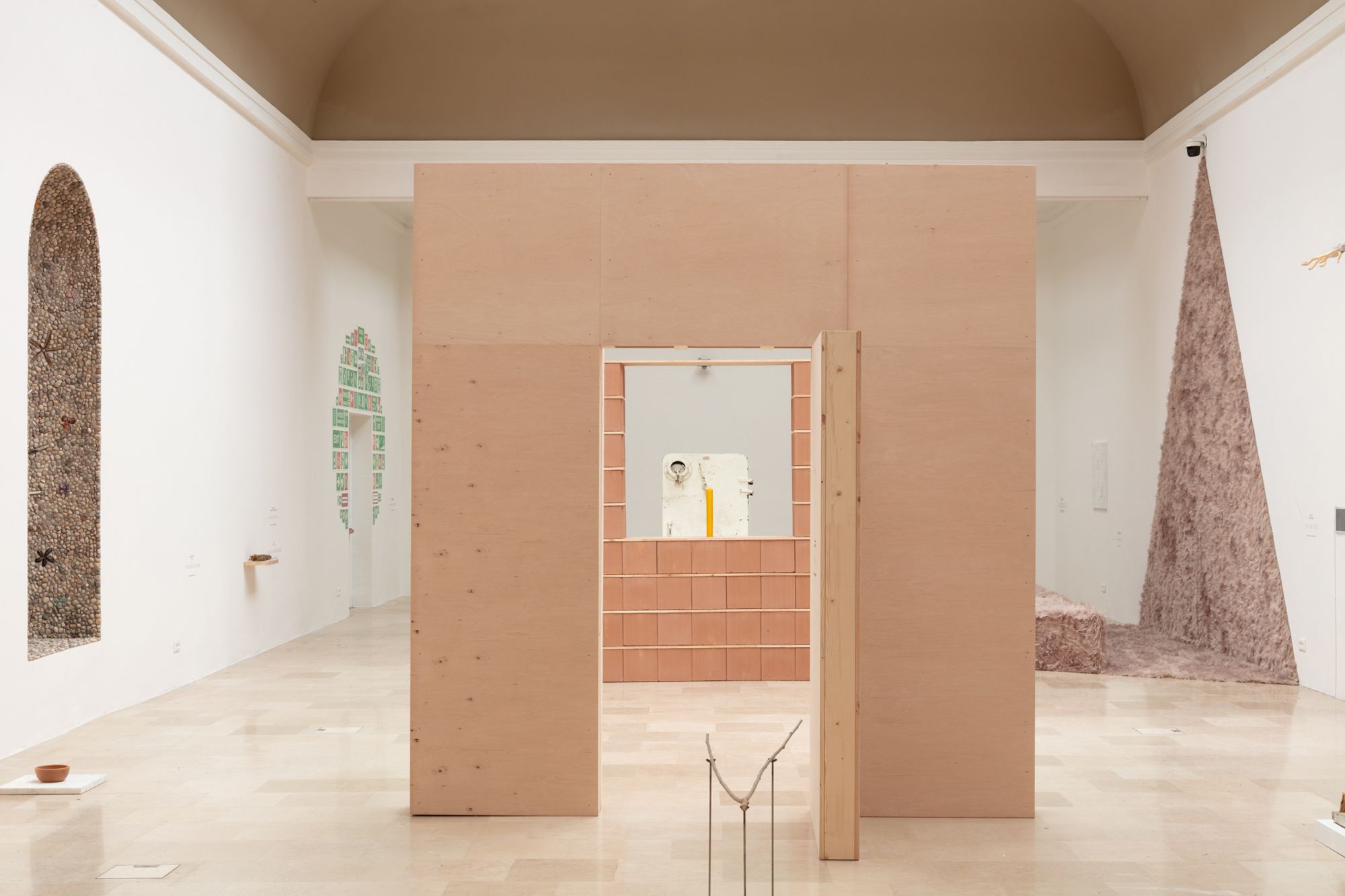 View of “Lares and Penates: On Building a Sense of Security in Architecture,” Pavilion of POLAND