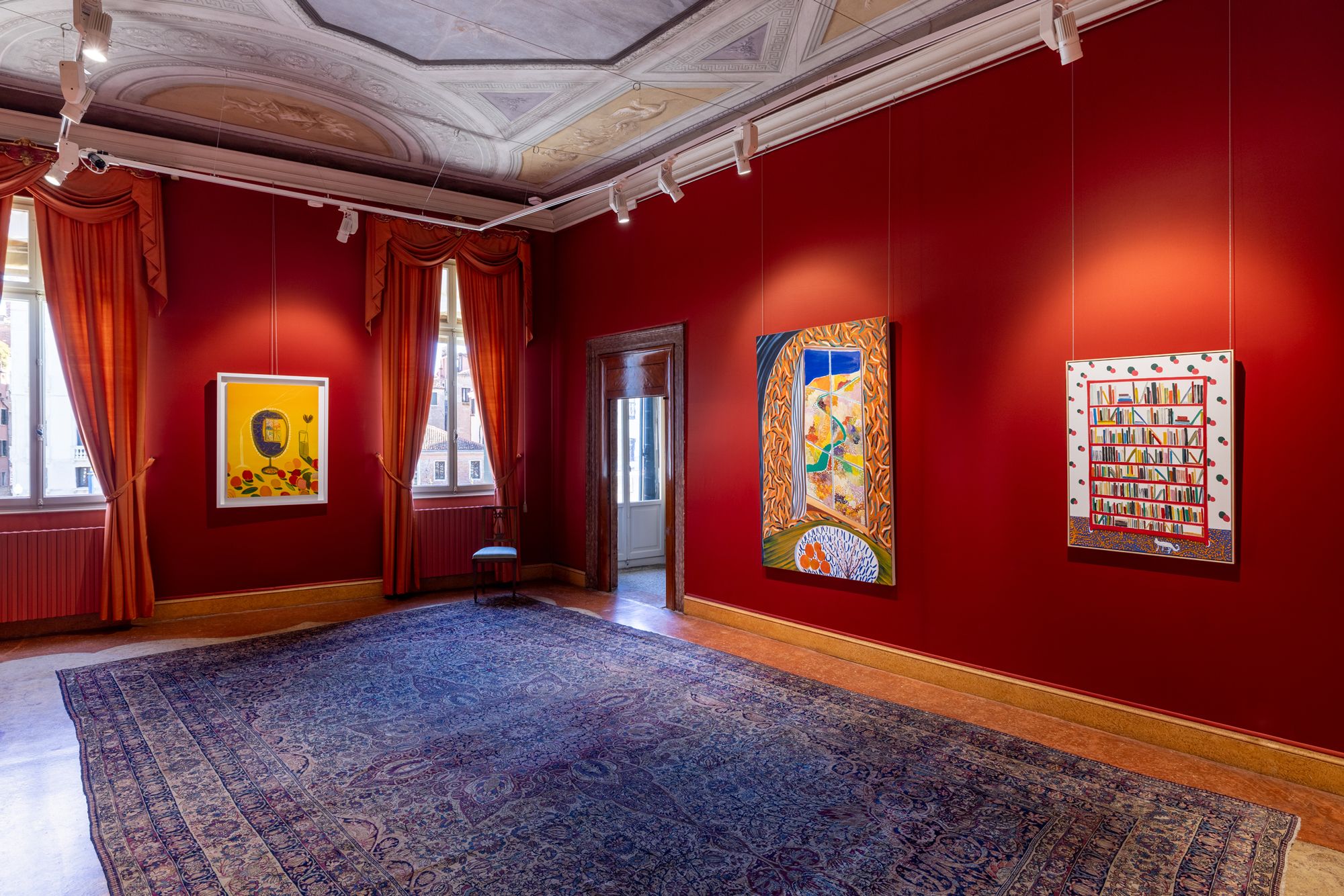 View of Matthew Wong, “Interiors”
