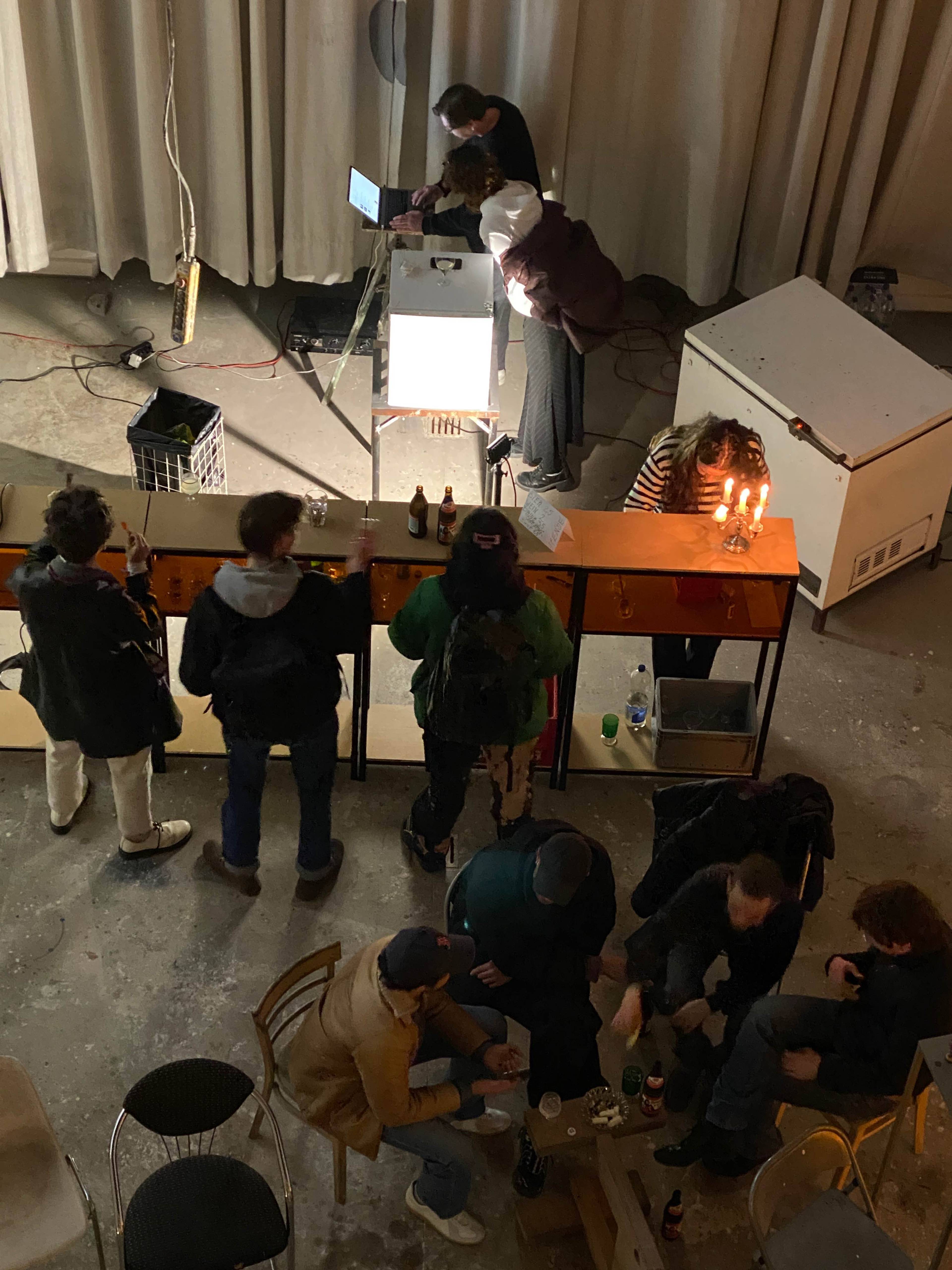 View of “Mittwochsbar I”, Karlsruhe, 2024