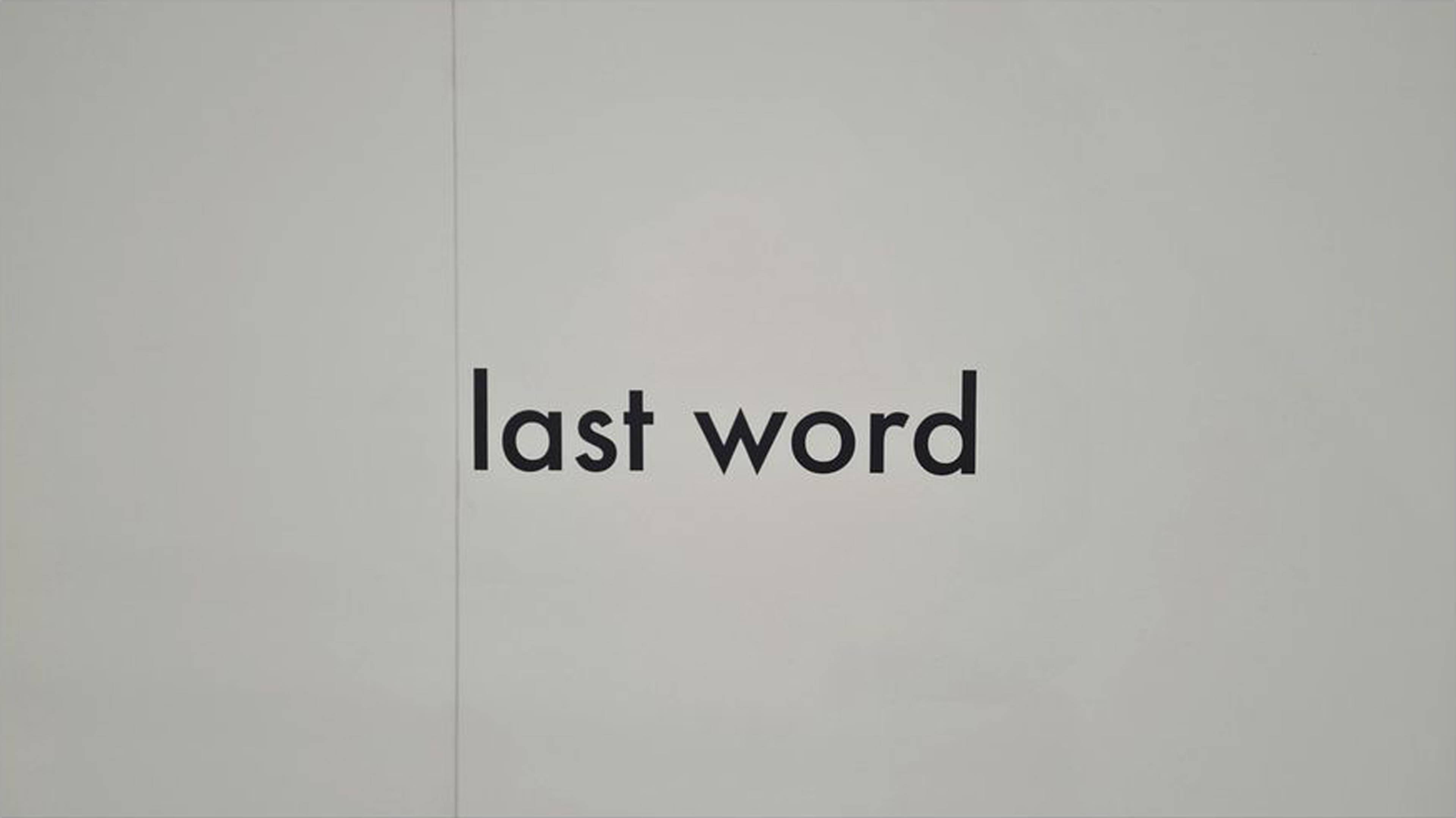 Jiři Valoch, last word, 2022/24