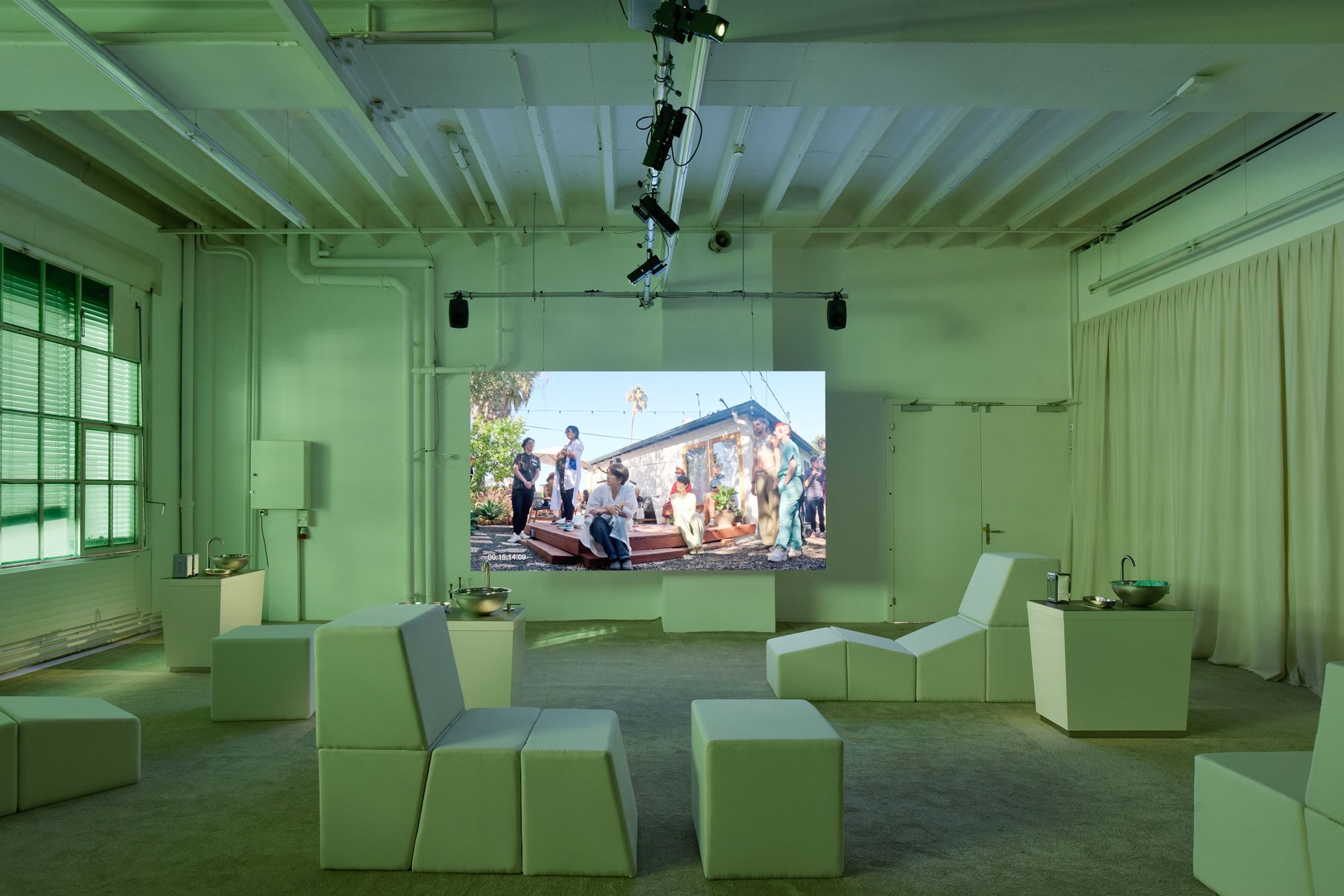 Lauren Lee McCarthy, Saliva Retreat, 2024