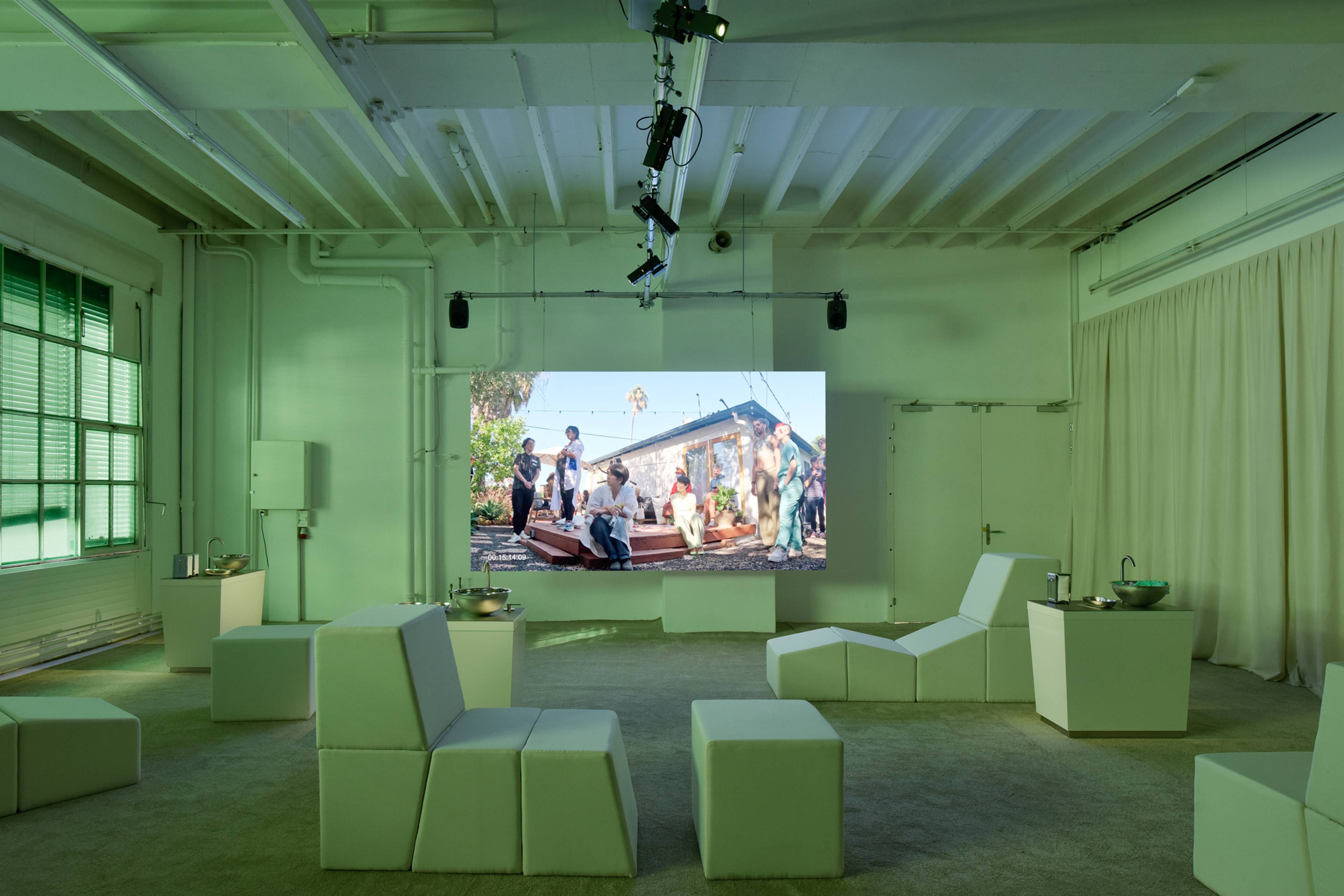 Lauren Lee McCarthy, Saliva Retreat, 2024