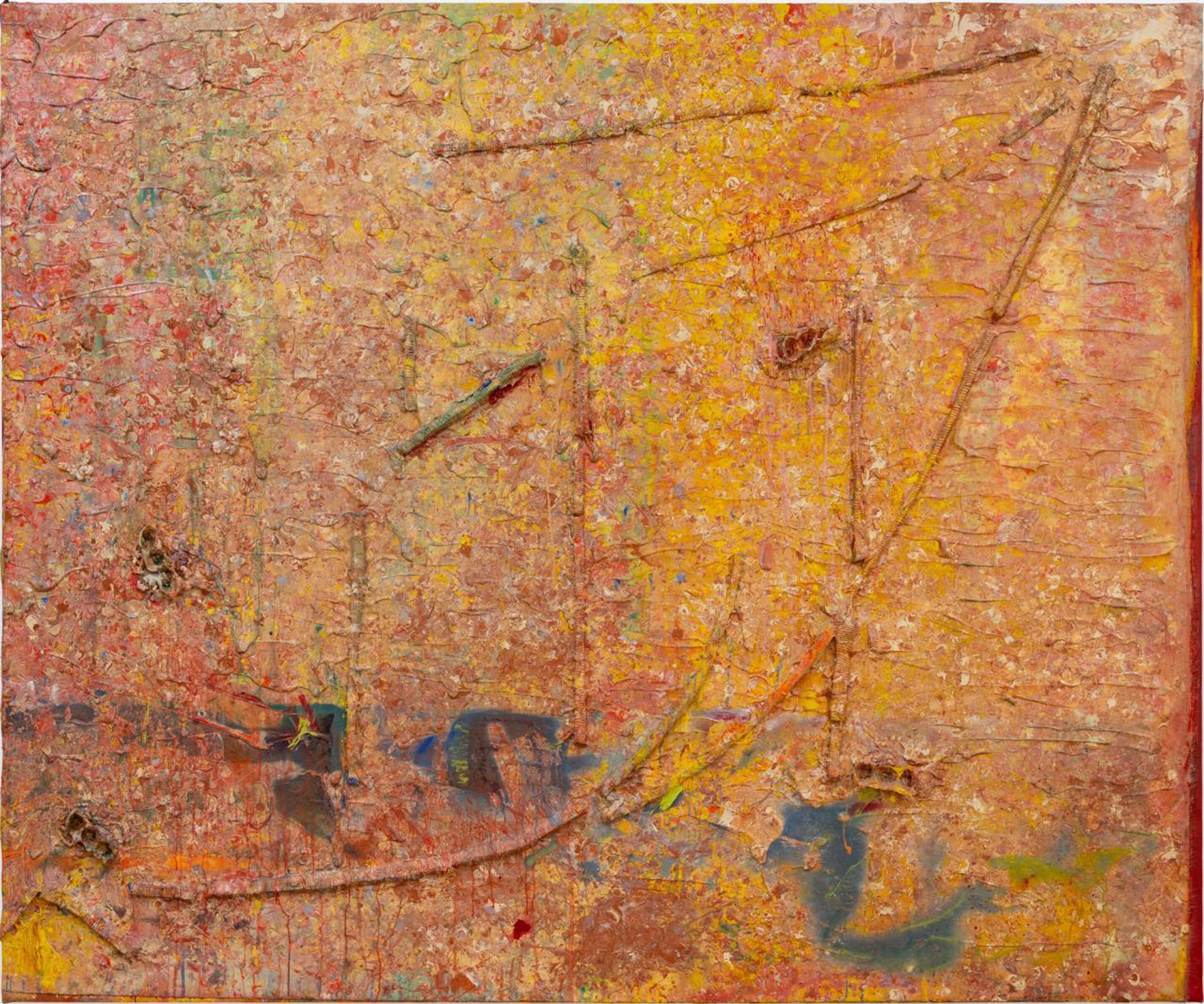 Enter the Dragon , 1984, Acrylic, acrylic gel and polyurethane foam on canvas with marouflage, 230 x 278 x 10 cm