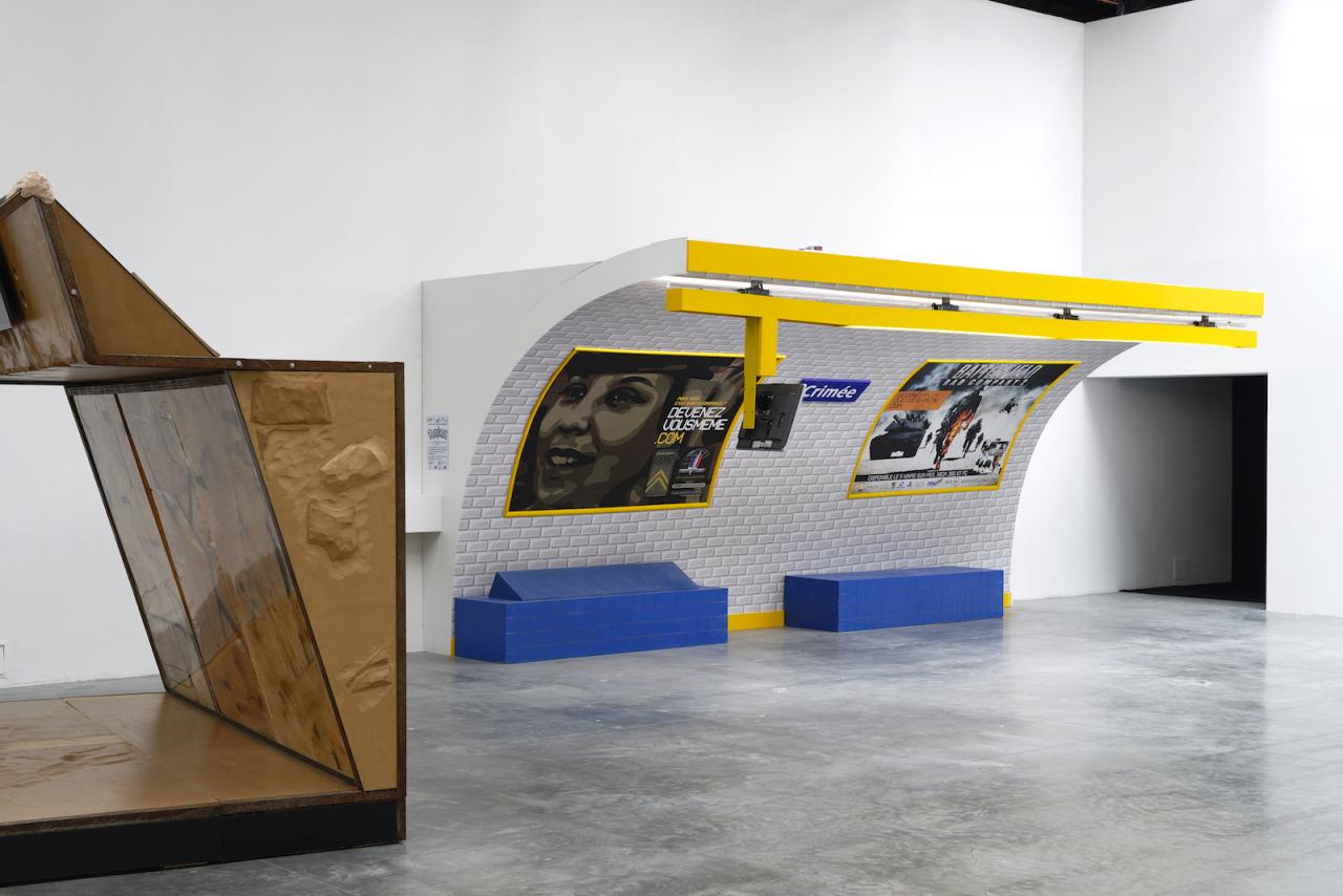 View of "The enemy of my enemy," Palais de Tokyo, Paris, 2018