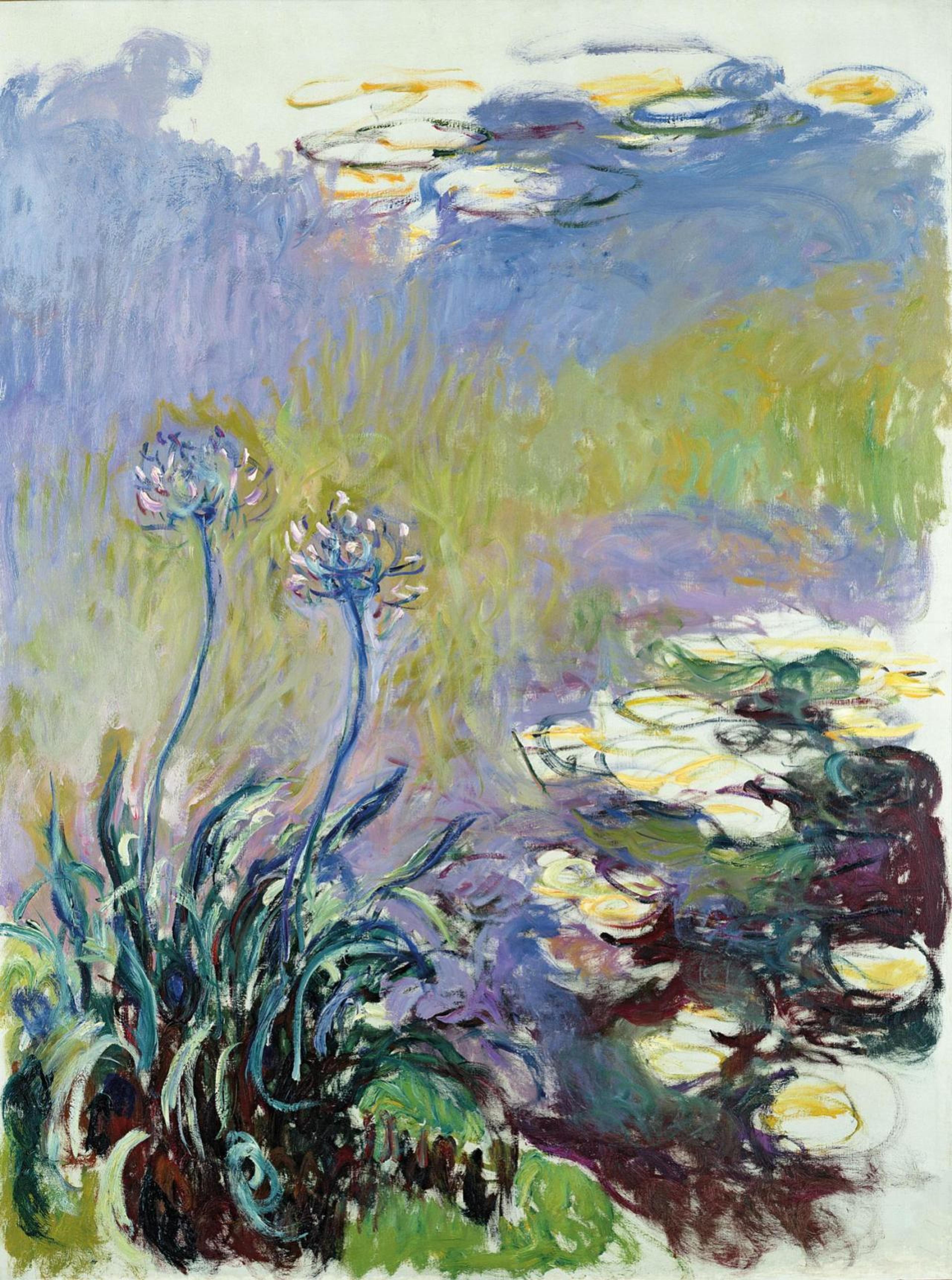 Claude Monet, Agapanthus, 1916–19