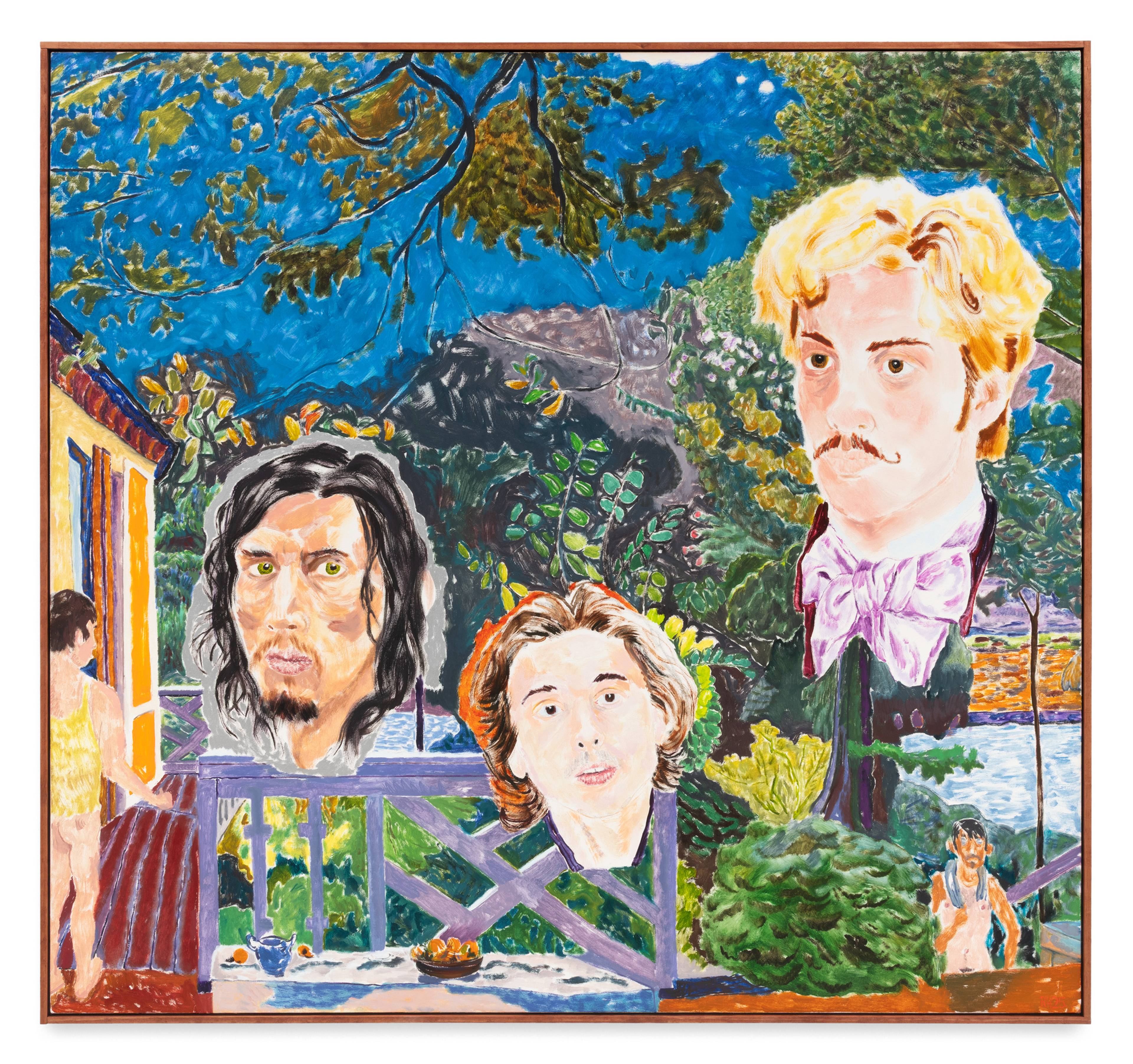 Richard Hawkins, “That one night all those cute guys showed up...”, 2025