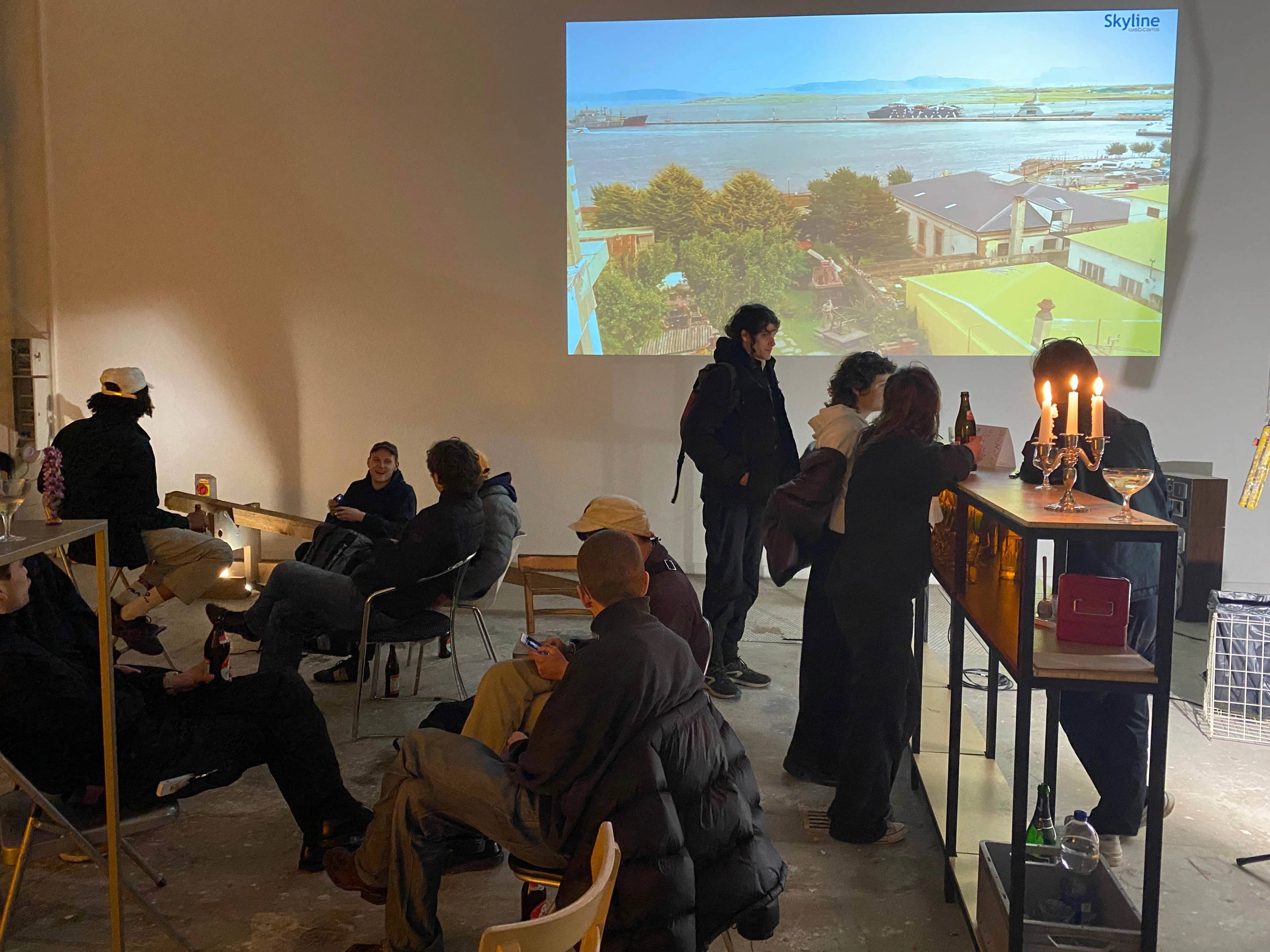 View of “Mittwochsbar I”, Karlsruhe, 2024