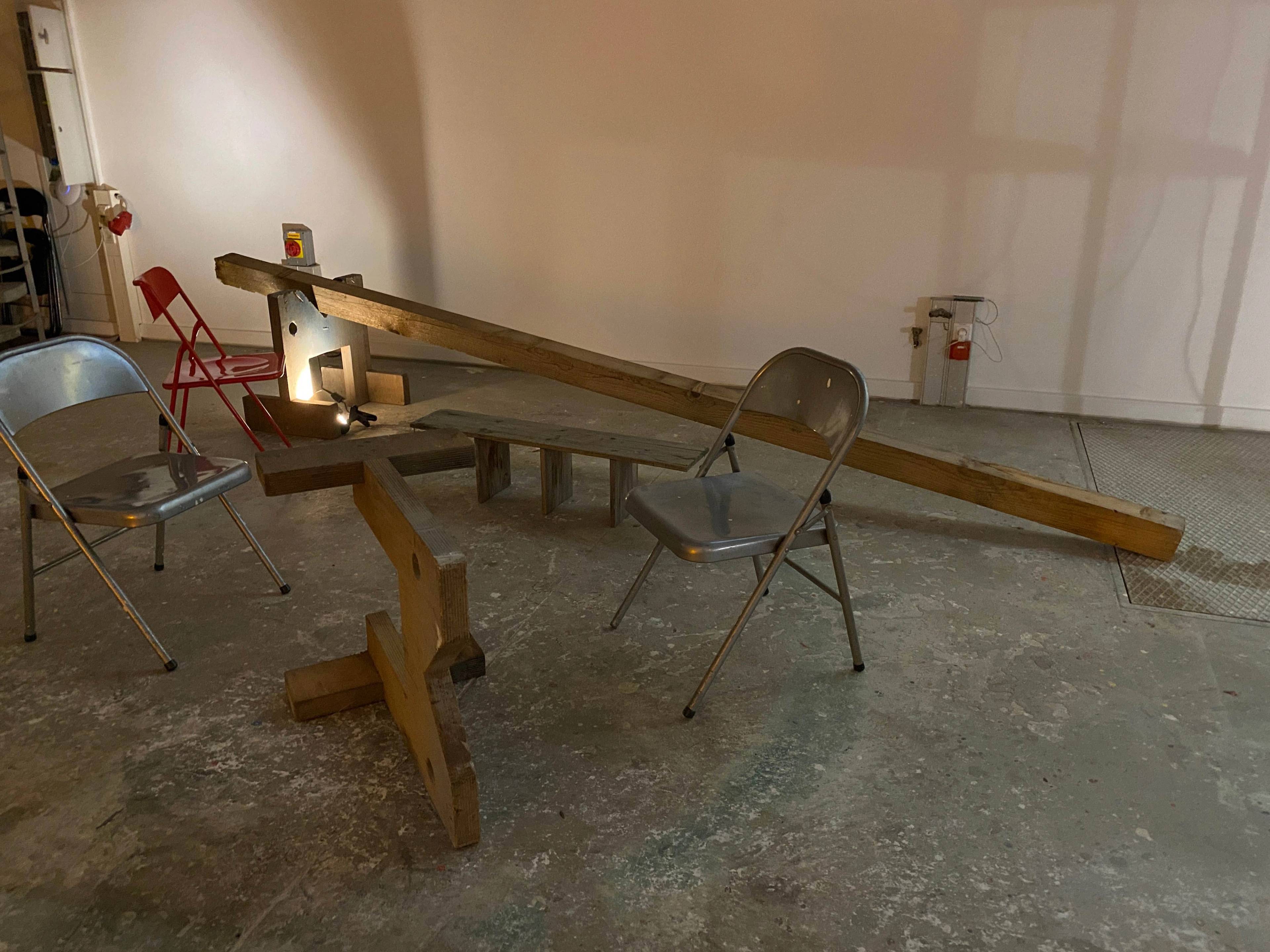 View of “Mittwochsbar I”, Karlsruhe, 2024